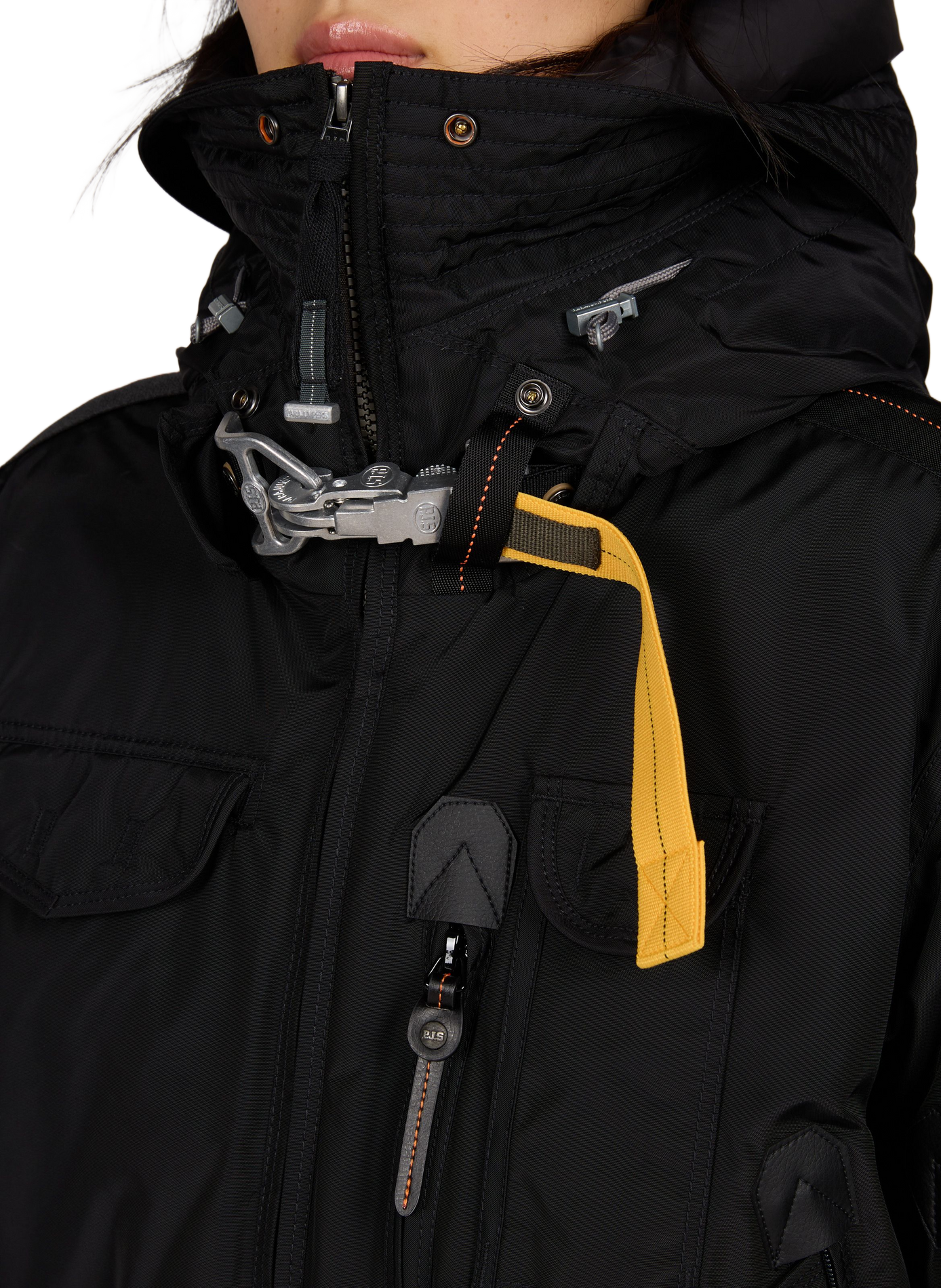 Gobi hooded jacket PARAJUMPERS Black