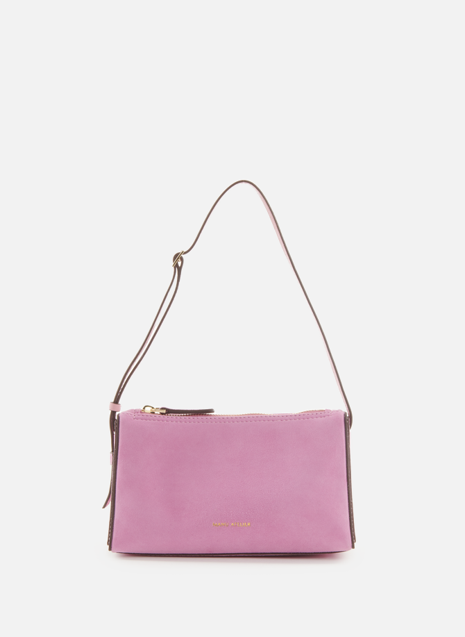 Mini Prism leather handbag MANU ATELIER