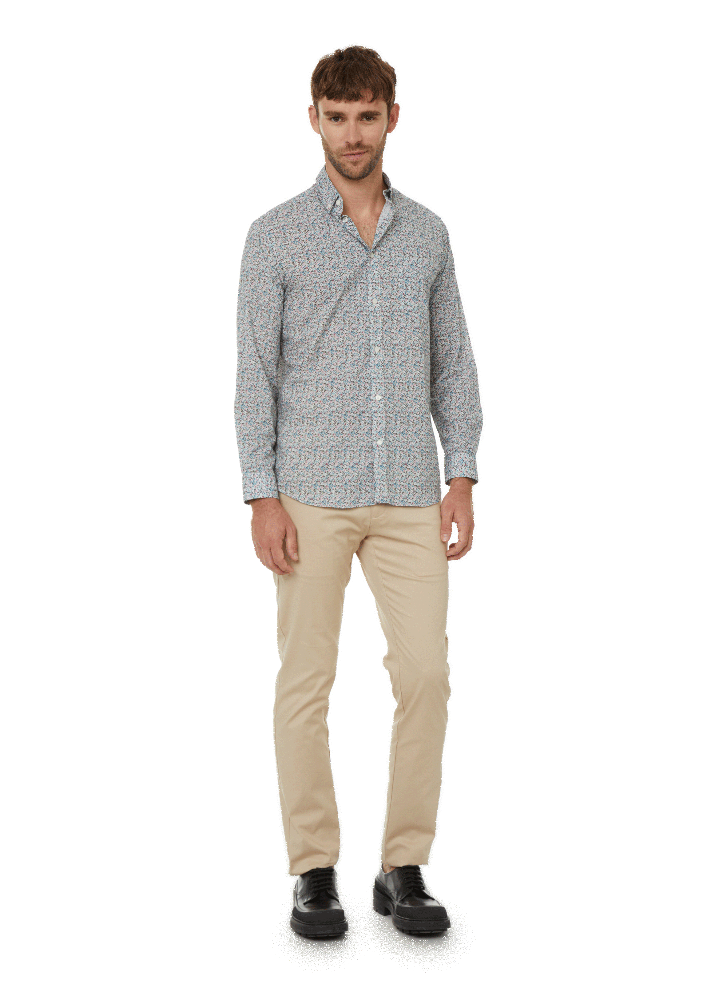 Cotton shirt AU PRINTEMPS PARIS Multicolour