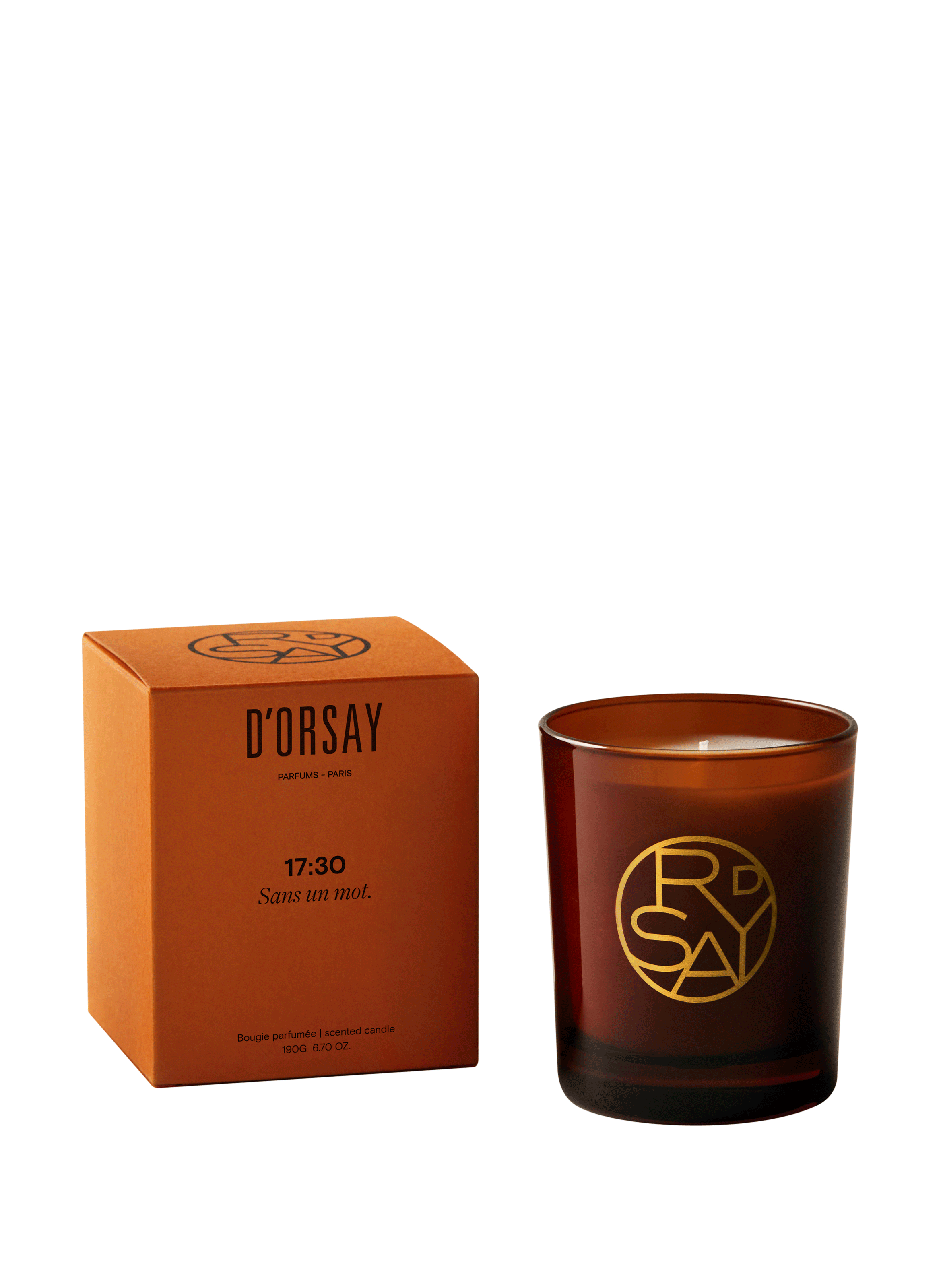 Scented candle - 17:30 Sans un mot D'ORSAY No color