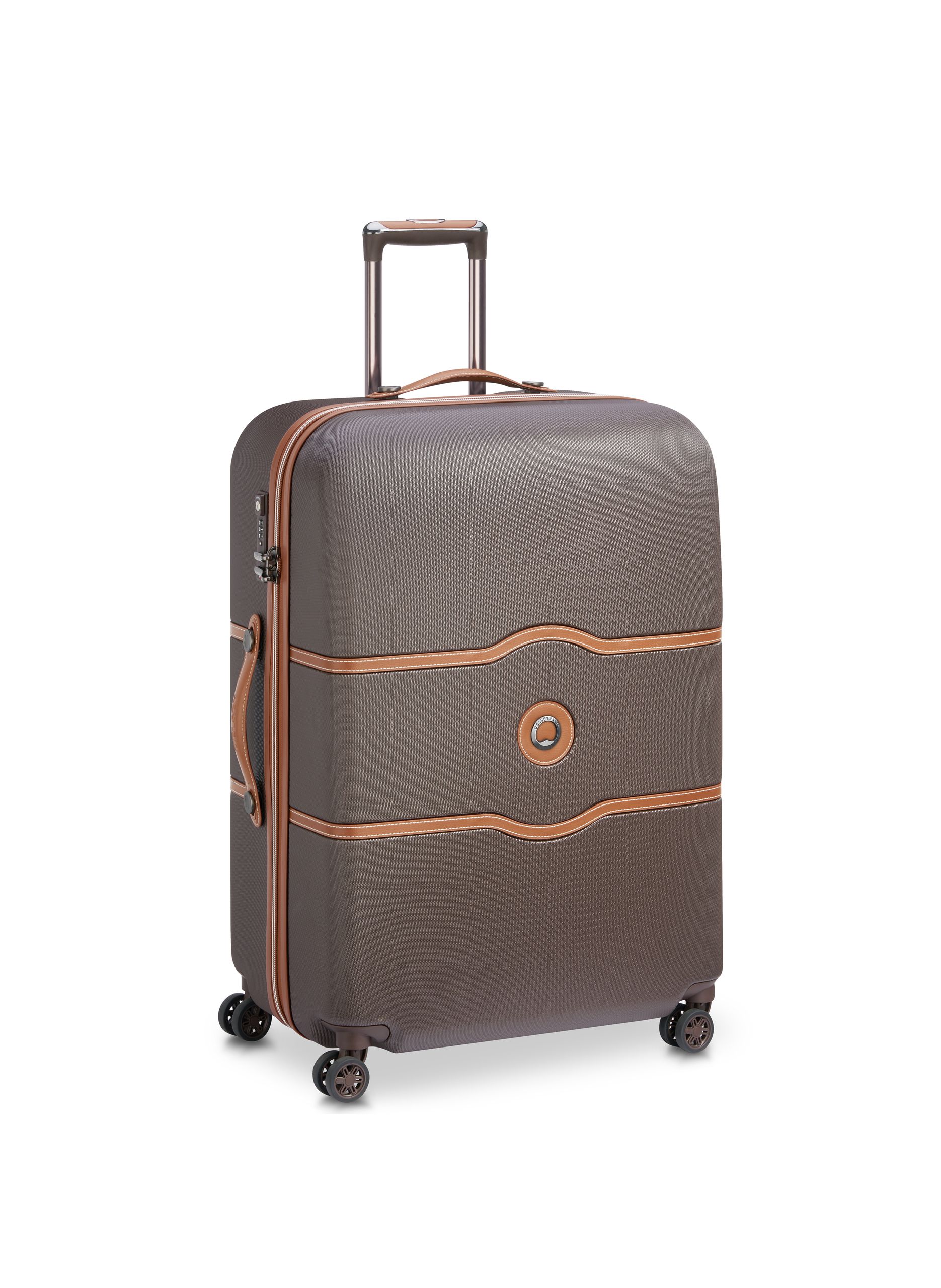 Valise soute rigide taille xl - chatelet air DELSEY PARIS Marron