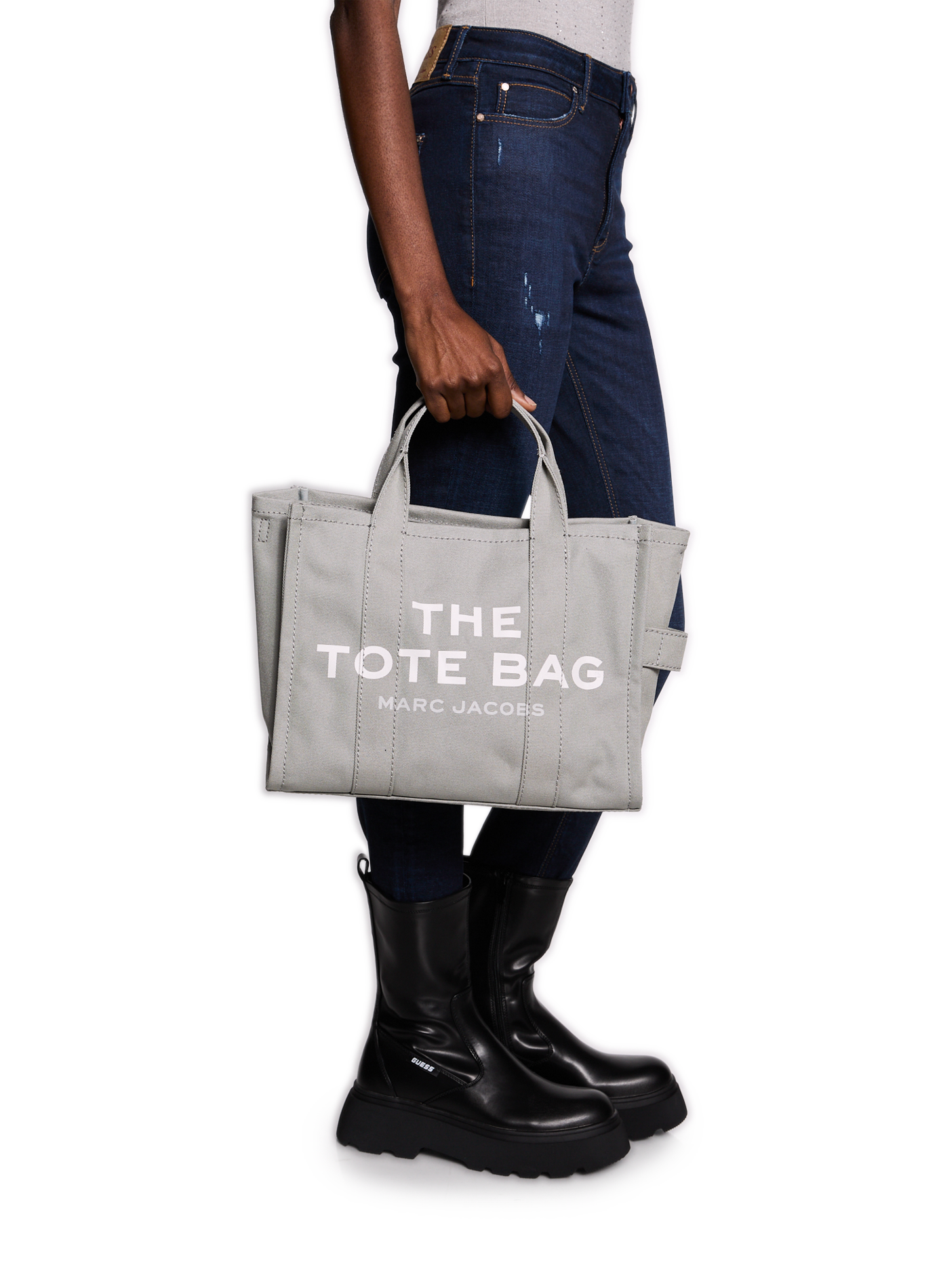 Sac cabas The Canvas Medium Tote Bag MARC JACOBS Gris