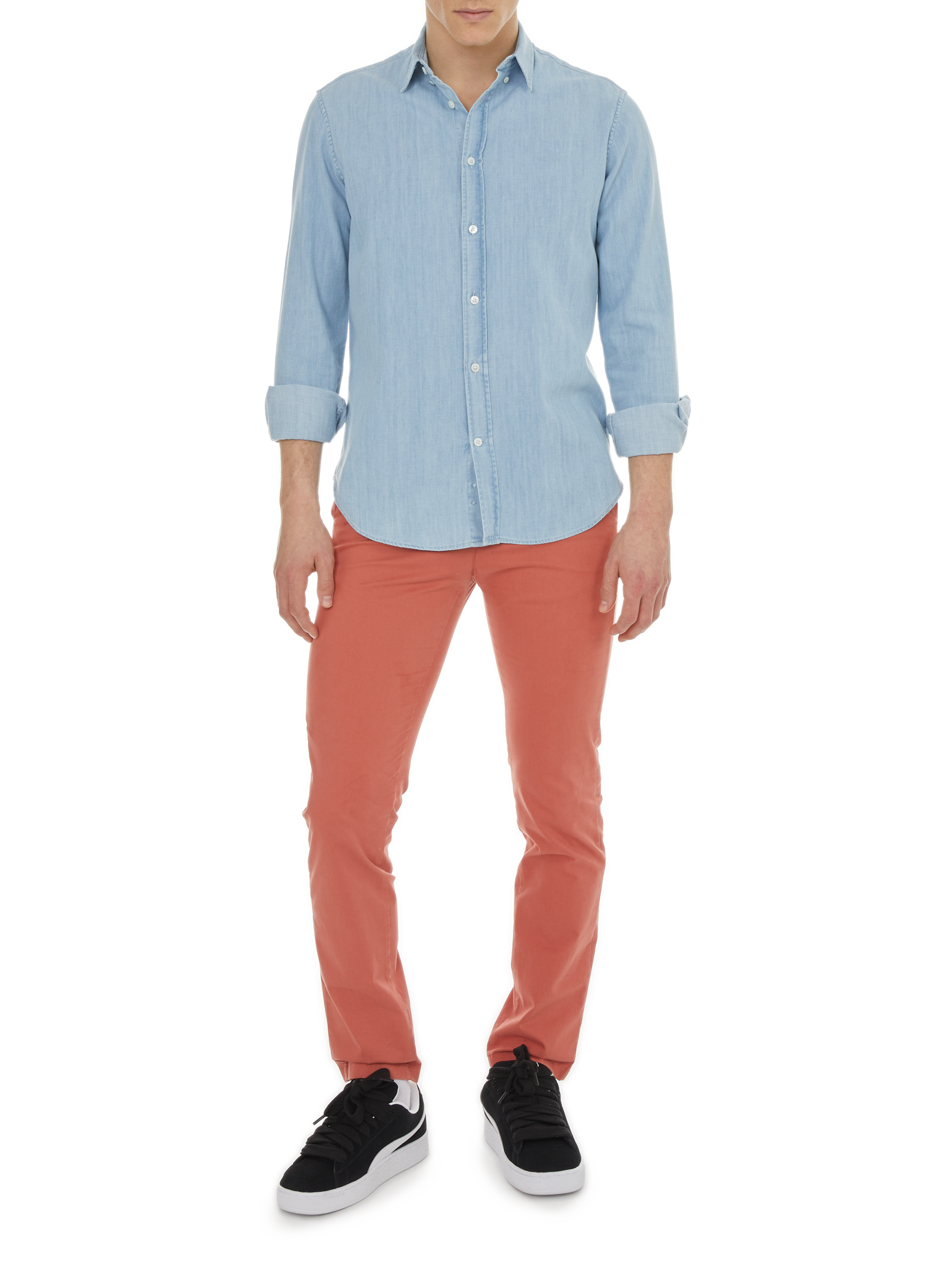 Denim shirt EDITIONS 102 Blue