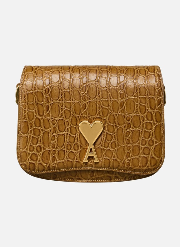 Sac paris paris unisexe Marron by AMI PARIS AMI PARIS Sac paris paris unisexe Marron