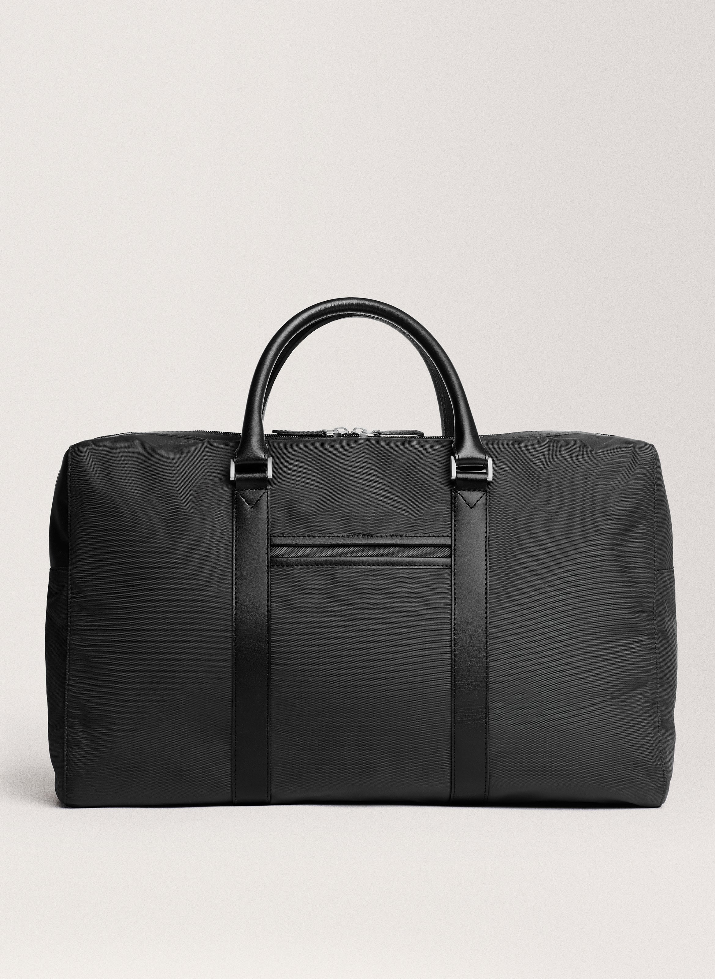 Sac de week-end 'compact weekender' en nylon CARL FRIEDRIK Noir