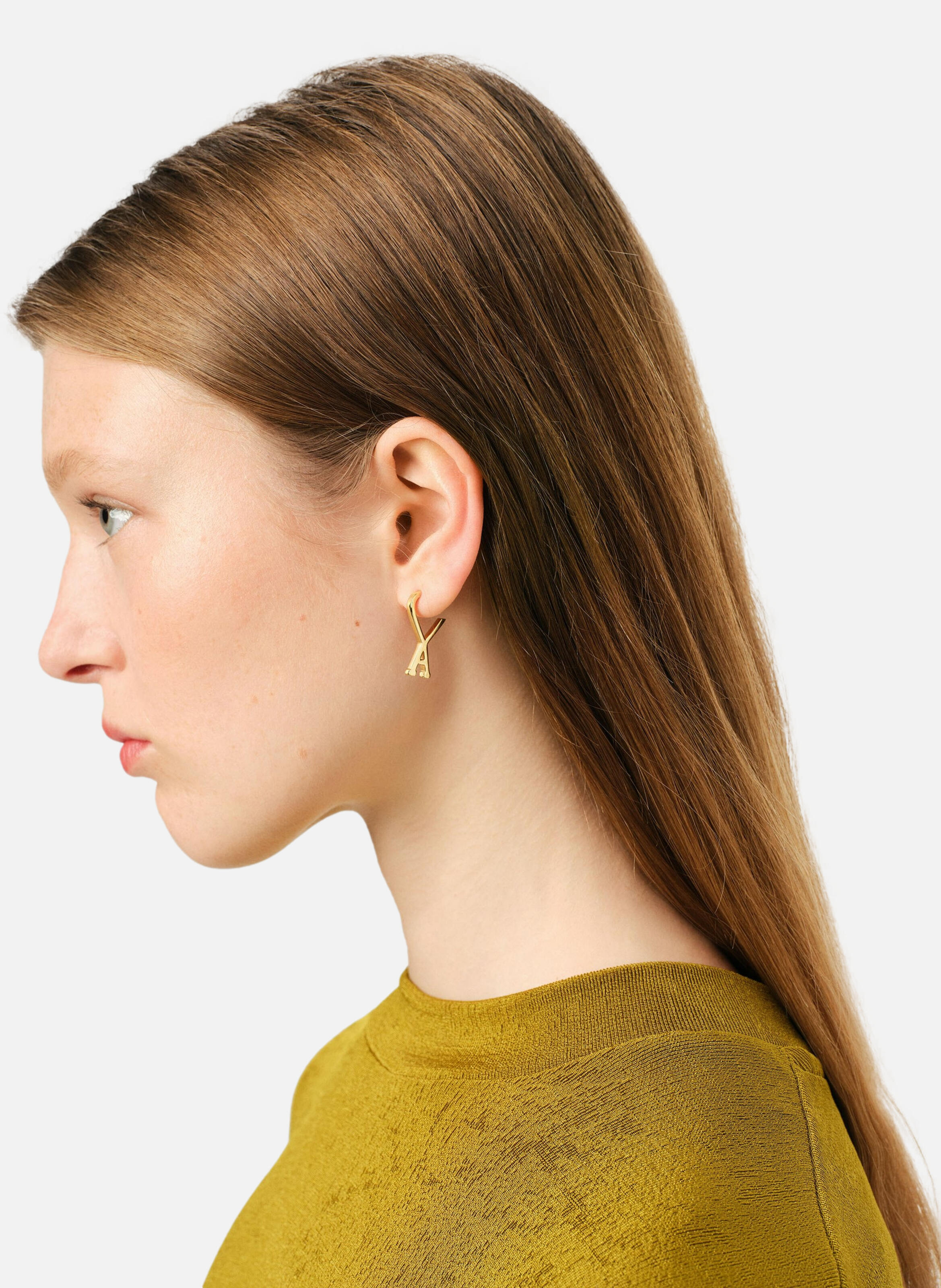 Petites Créoles Ami de Coeur unisexe AMI PARIS Doré