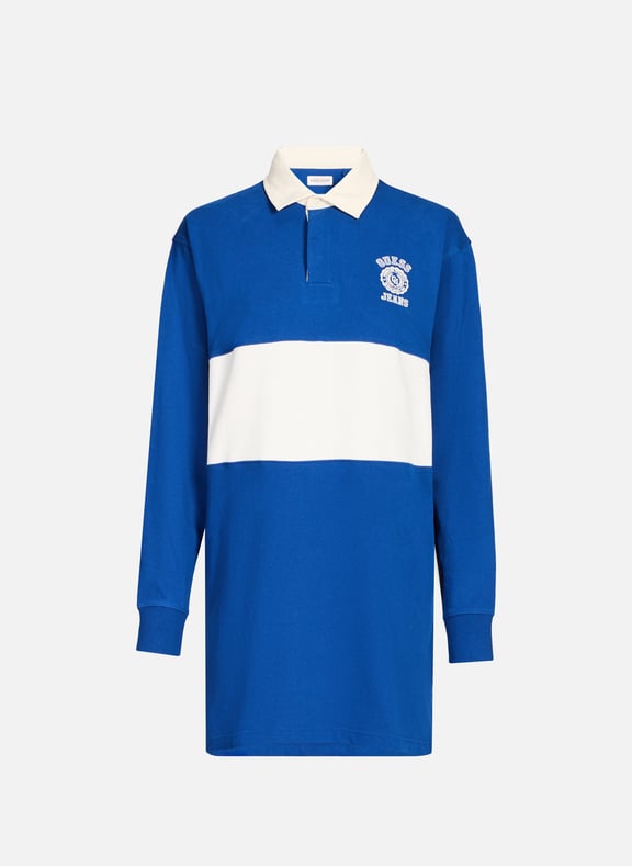 Cotton polo dress Blue by GUESS GUESS Cotton polo dress Blue