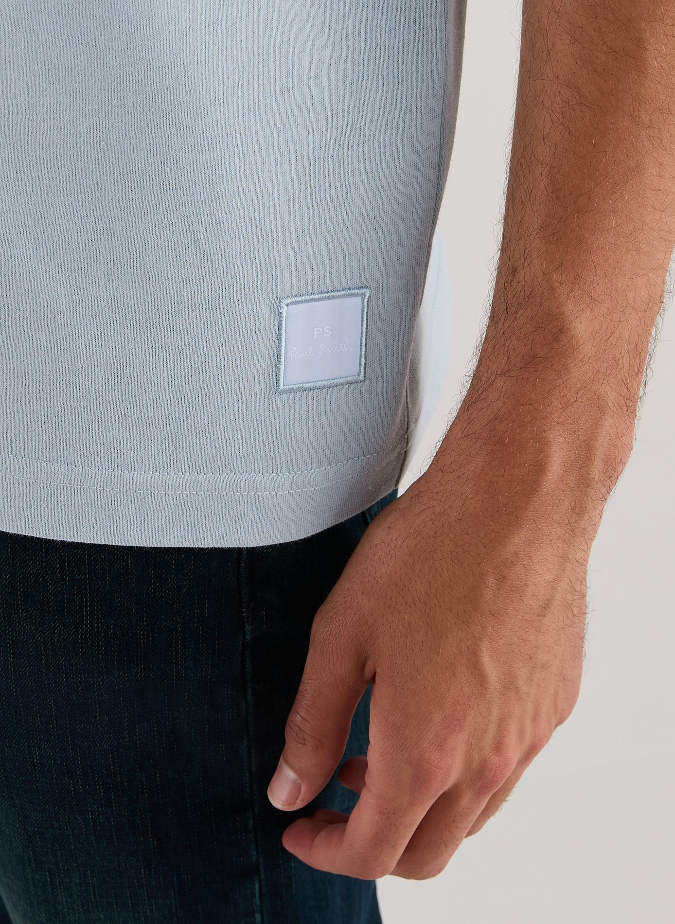 Classic Cotton T-Shirt PAUL SMITH Blue