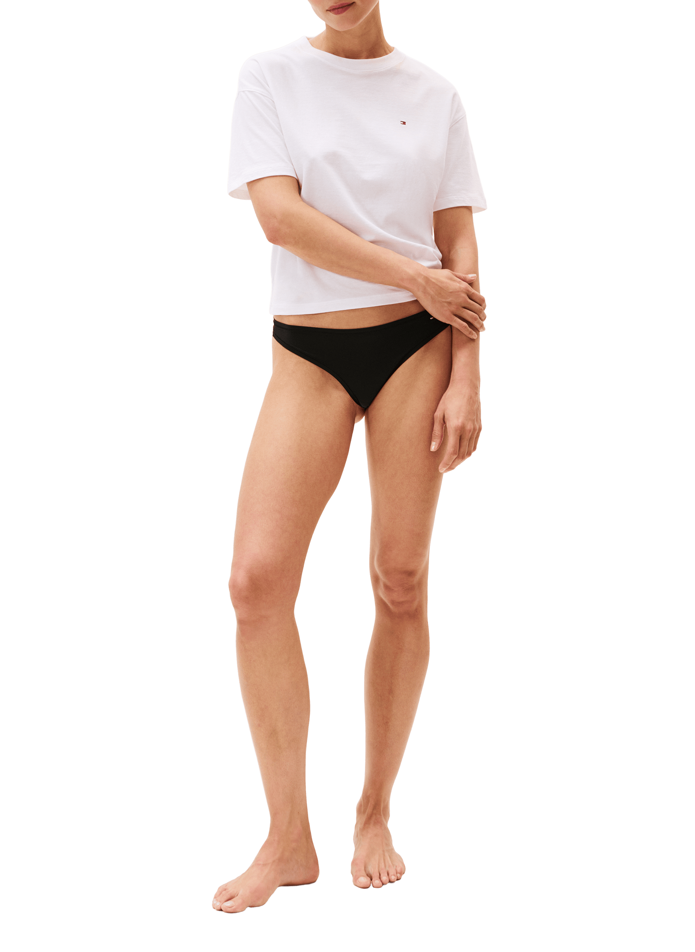 String uni TOMMY HILFIGER Noir