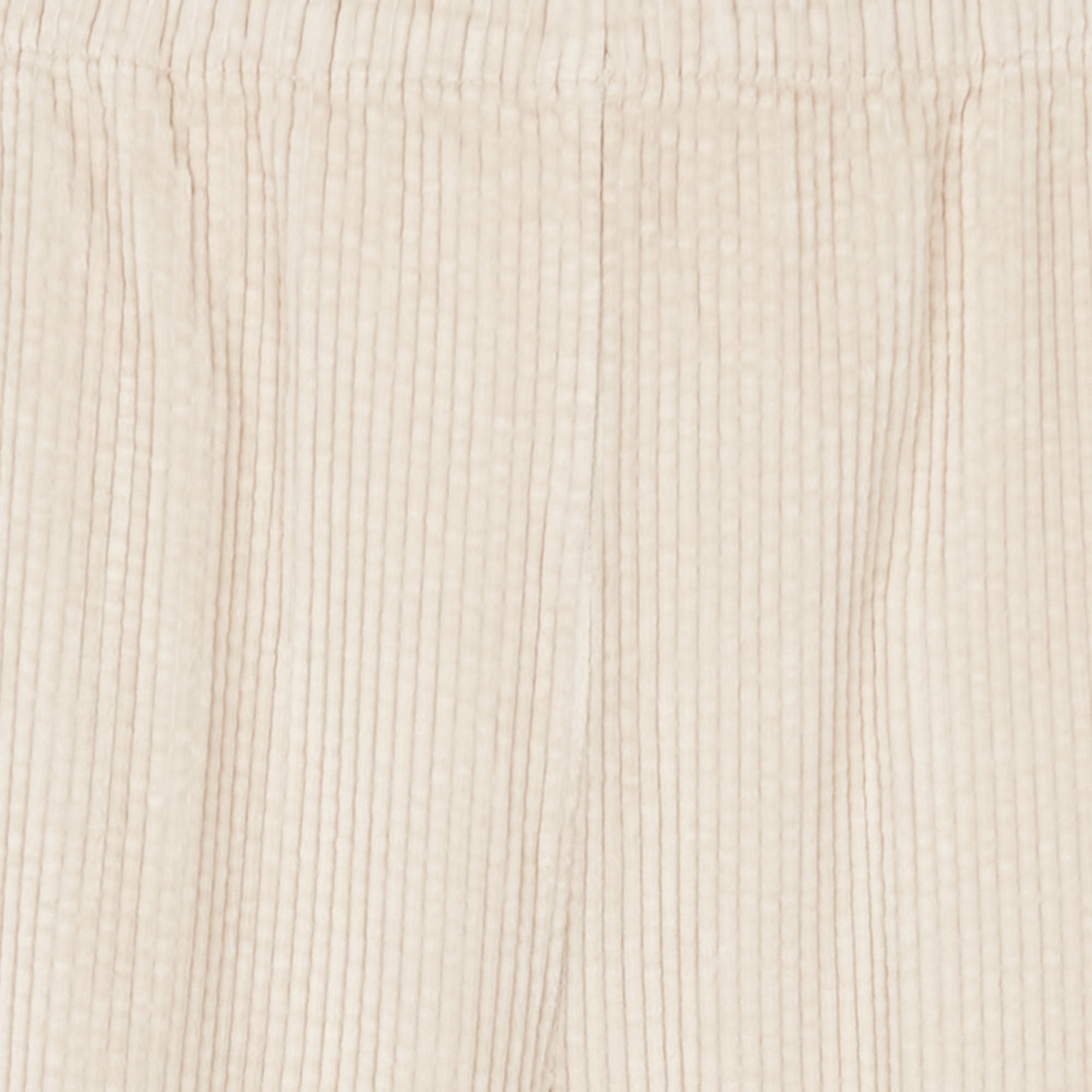 Pantalon large taille haute en velours côtelé padow AMERICAN VINTAGE Beige