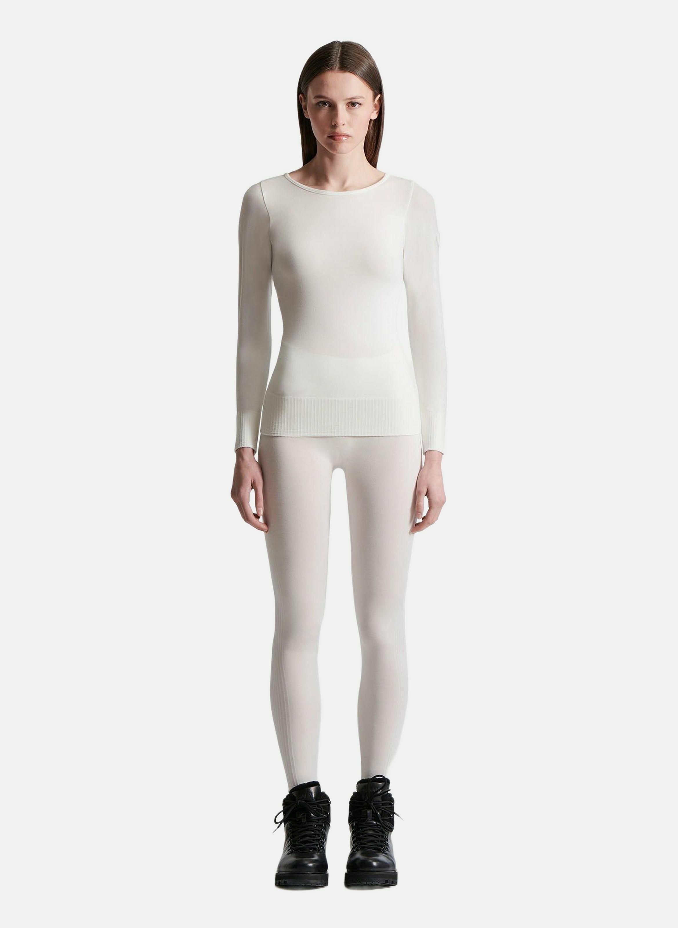 Sous pull troop col rond coupe regular FUSALP Blanc