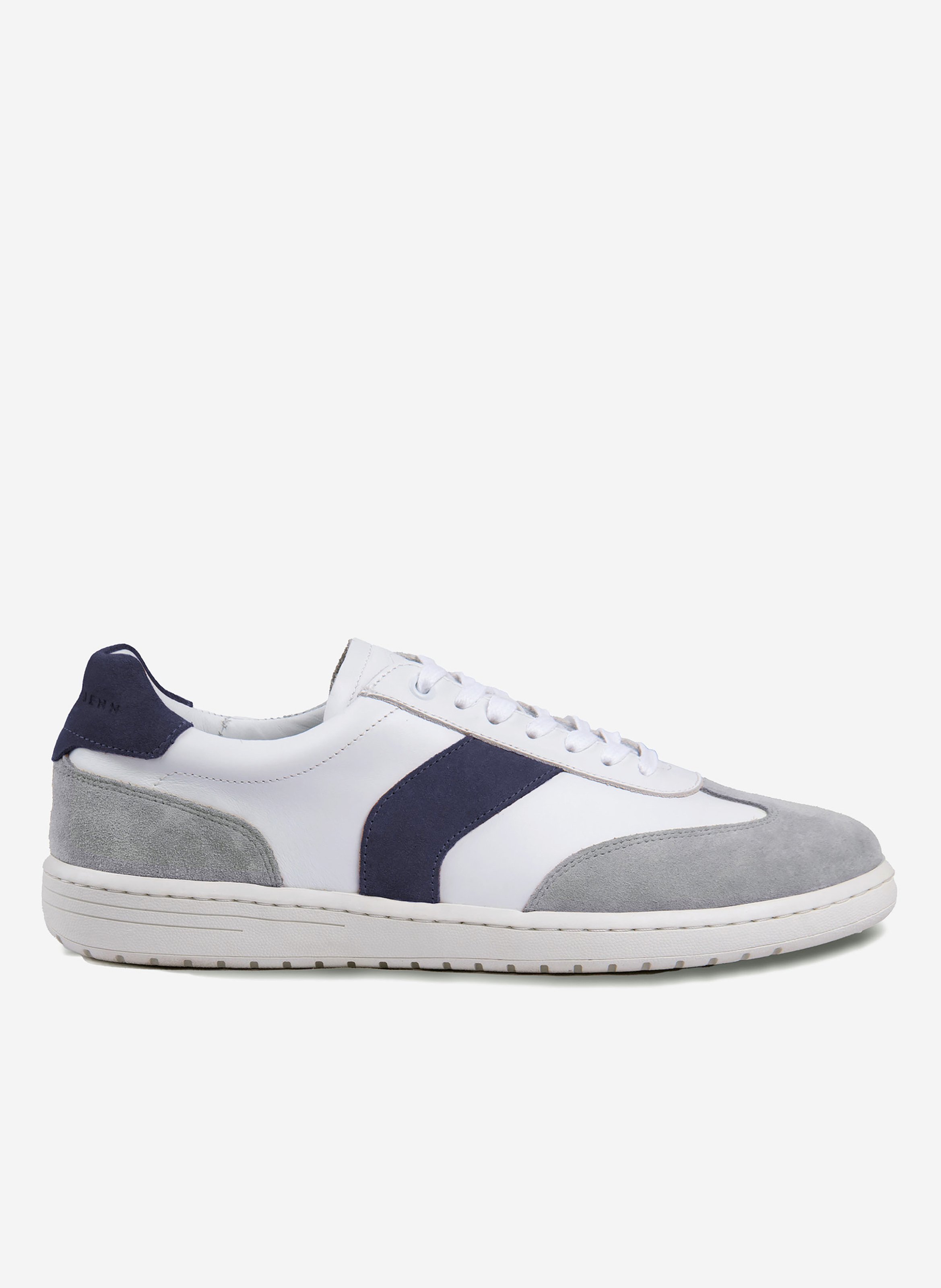 Tennis lucas cuir lisse JULES & JENN Blanc