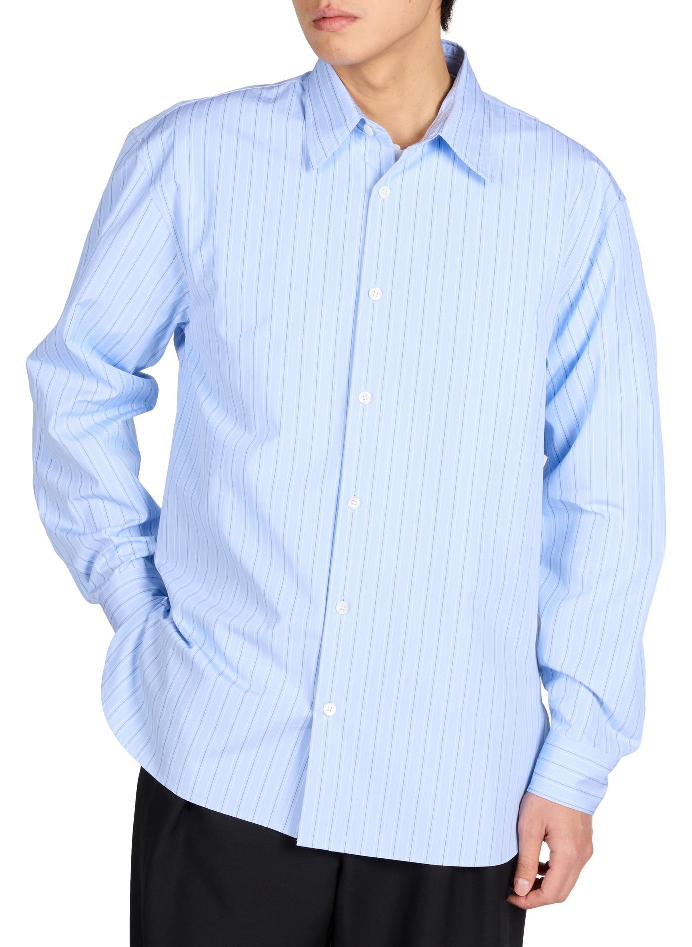 Striped shirt DRIES VAN NOTEN Blue