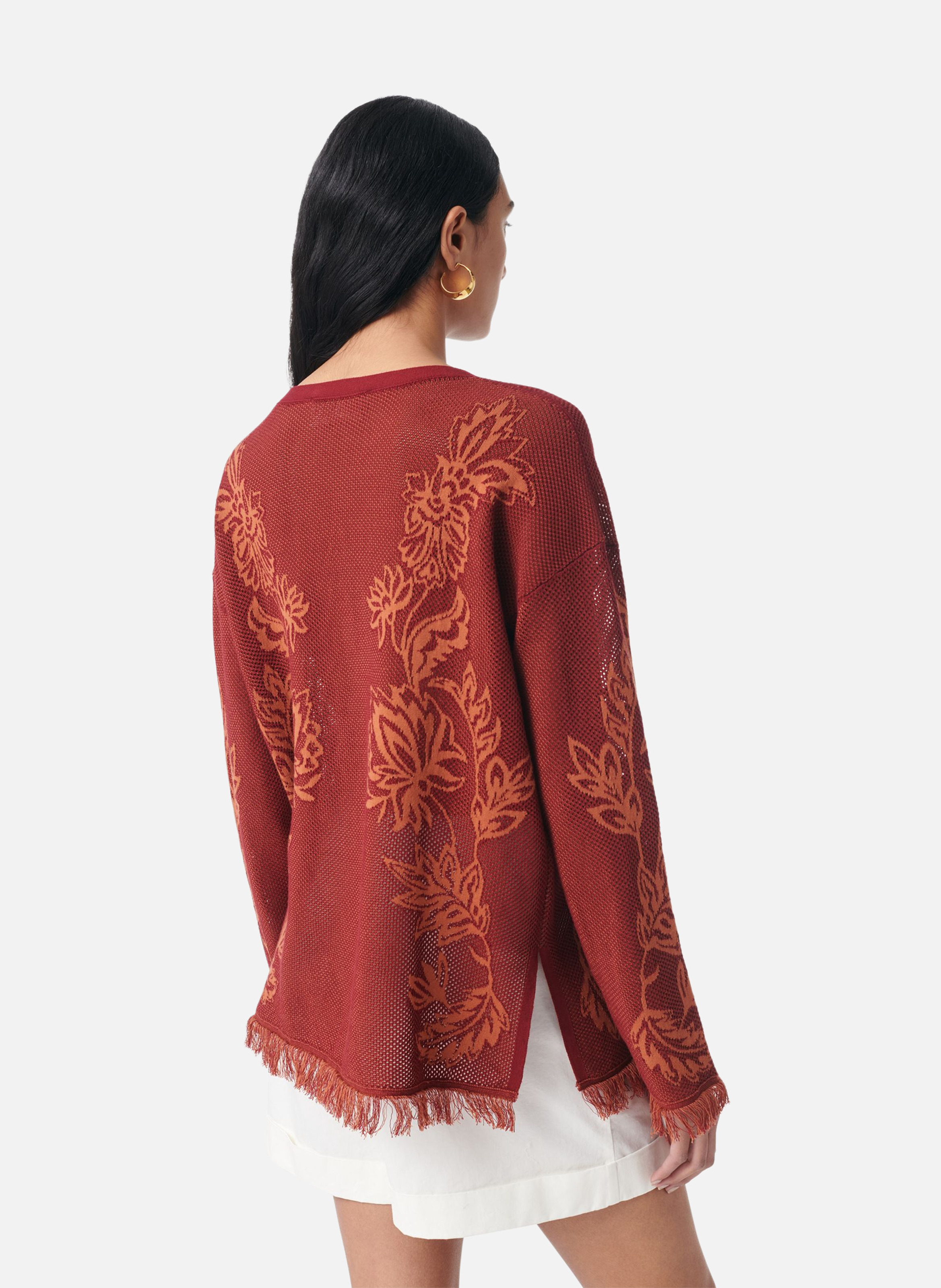 Chemise geko VANESSA BRUNO Rouge