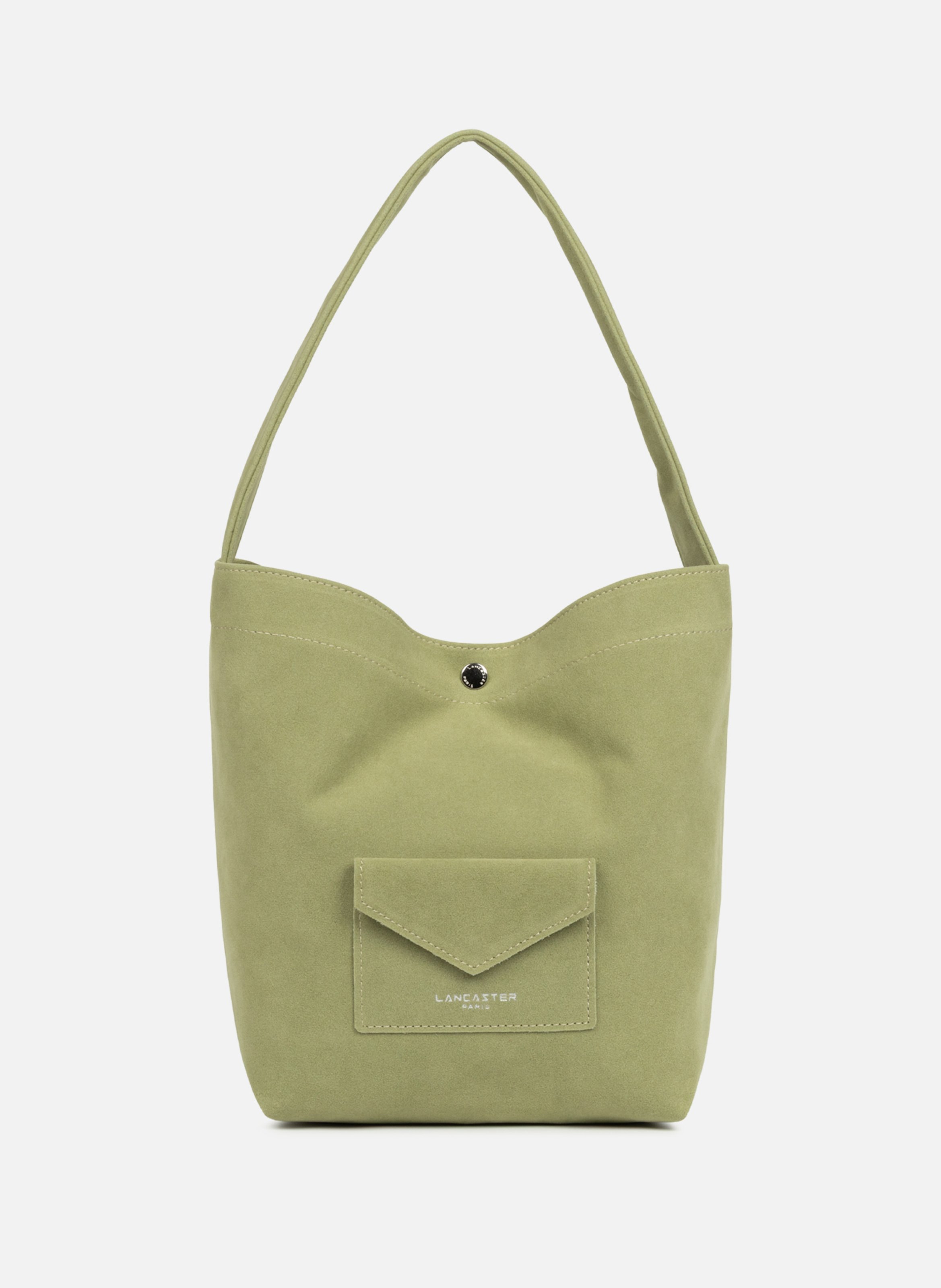 Mini bucket bag - suédine kba LANCASTER Green