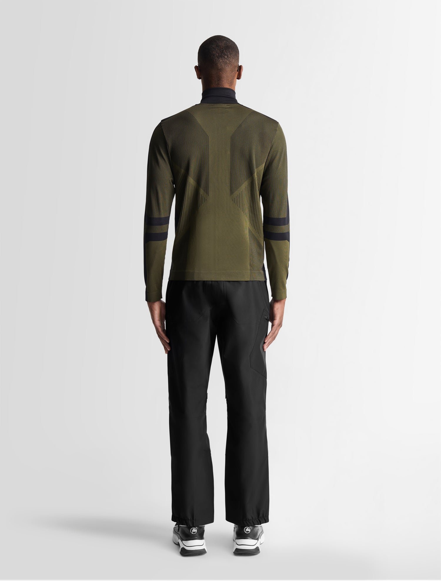 Gilet liveo col montant coupe ajustée FUSALP Kaki