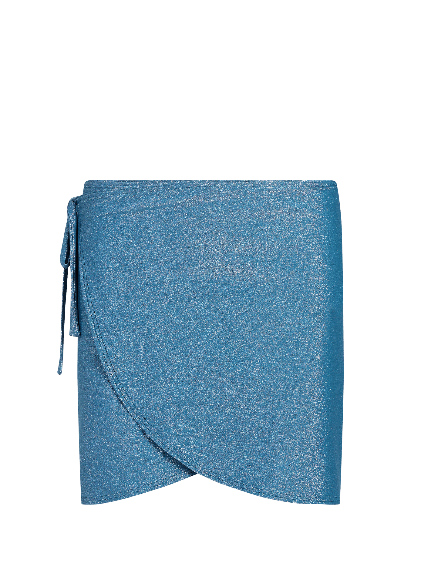 Jupe de plage croisée Capucine à nouer SOWE BIARRITZ Bleu