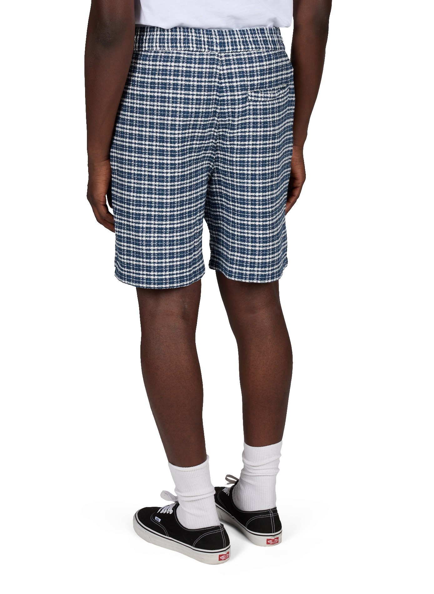 Short à carreaux en coton CARHARTT WIP Bleu