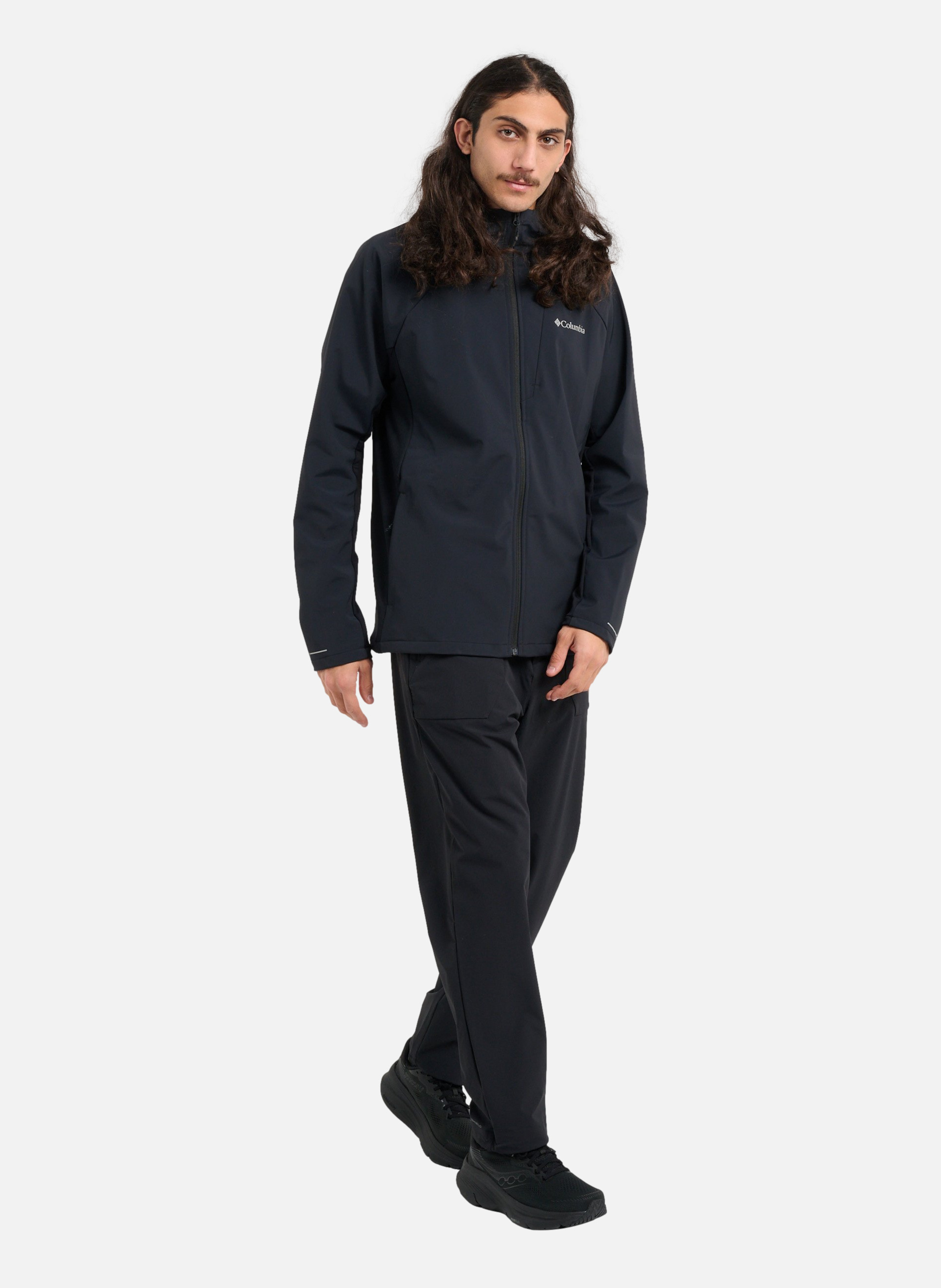 Imperméable m trailborne softshell COLUMBIA Noir