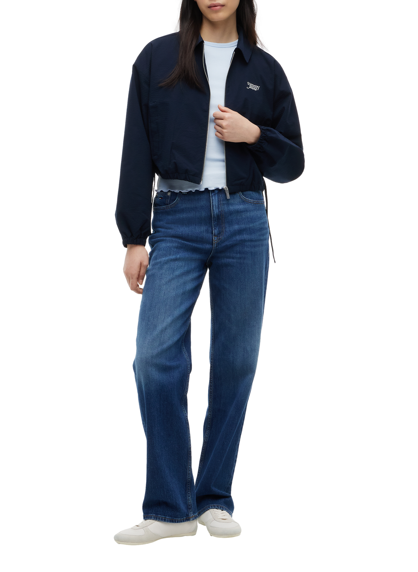 Jacket with classic collar TOMMY HILFIGER Blue