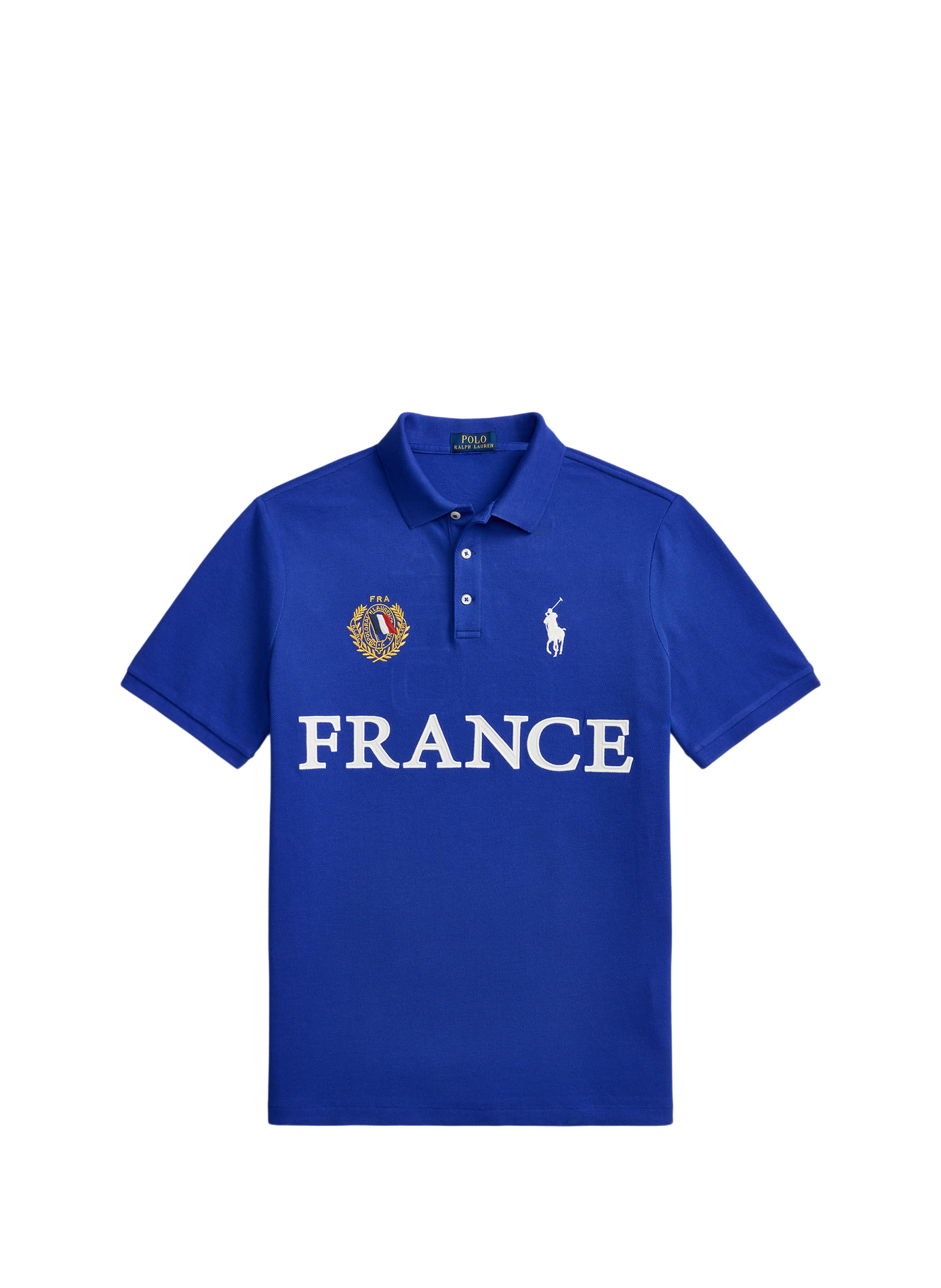 Rugby polo shirt from France in cotton POLO RALPH LAUREN Blue