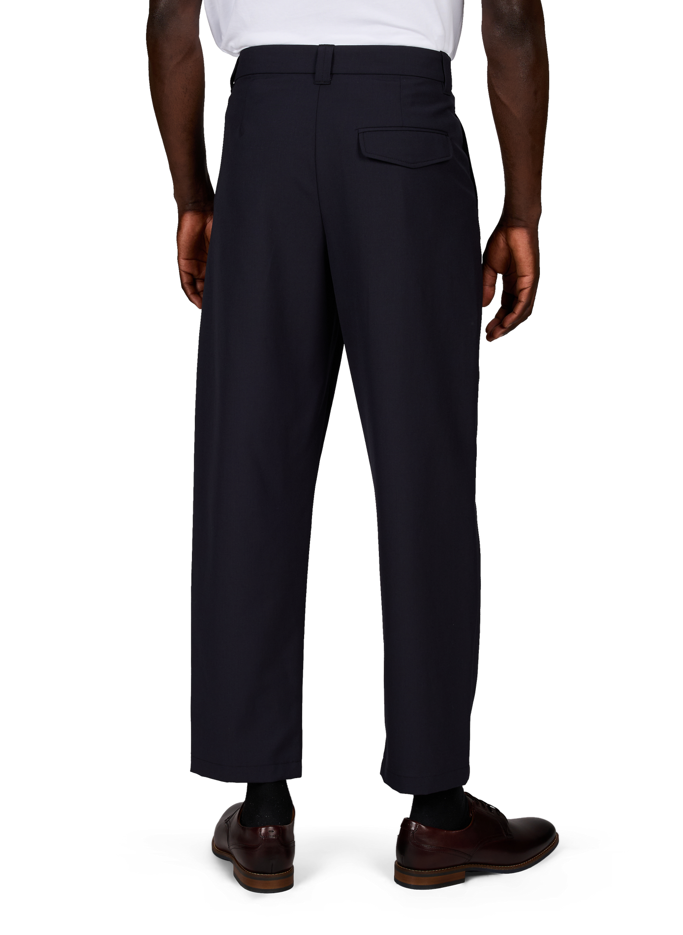 Rechte broek van gemengde wol A.P.C. Blauw