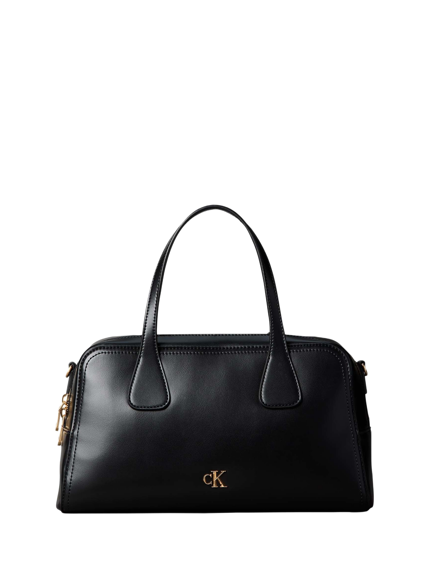 Medium Logo Bowling Bag CALVIN KLEIN Black