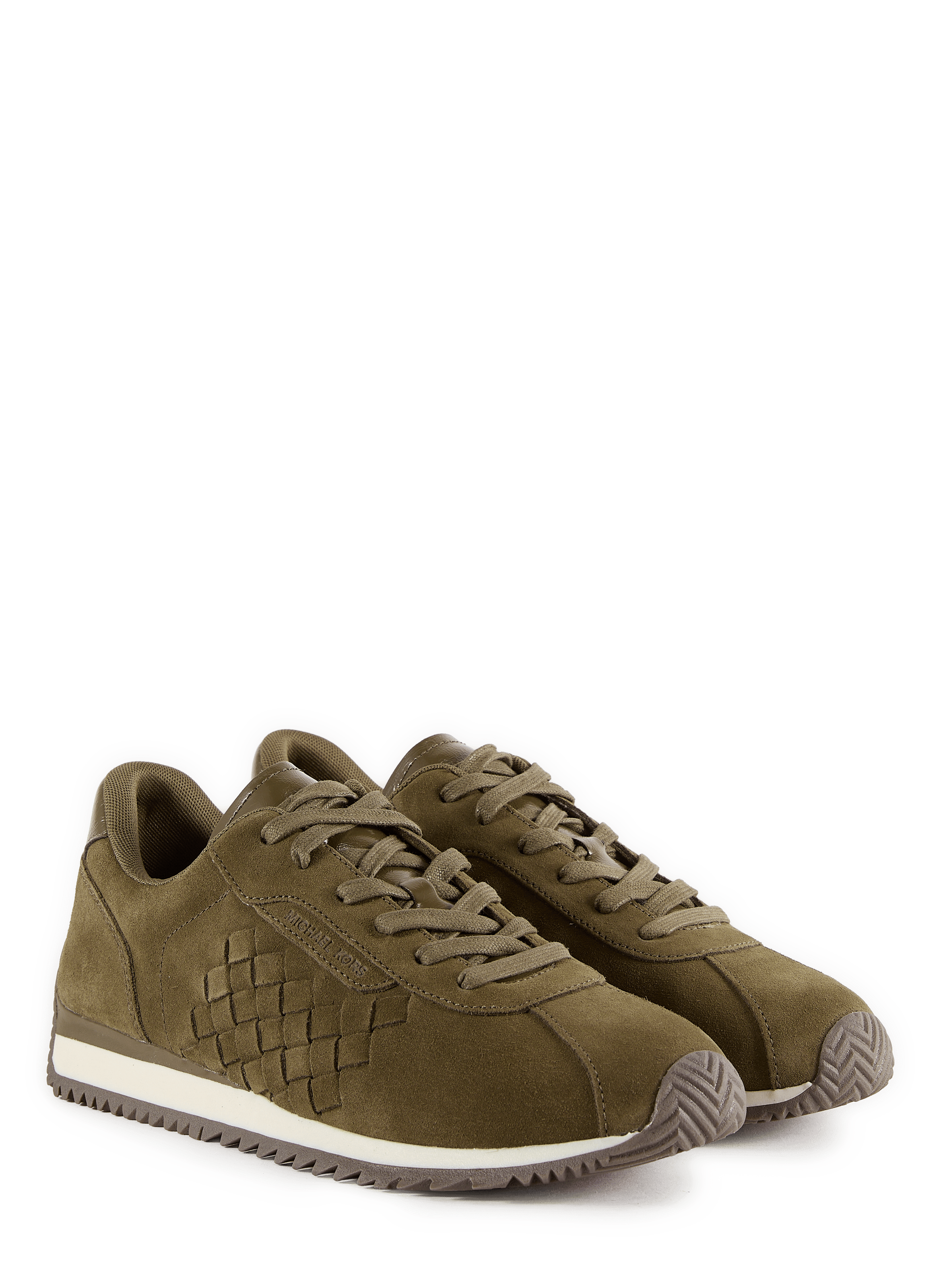 Sneakers van leer MICHAEL KORS Bruin