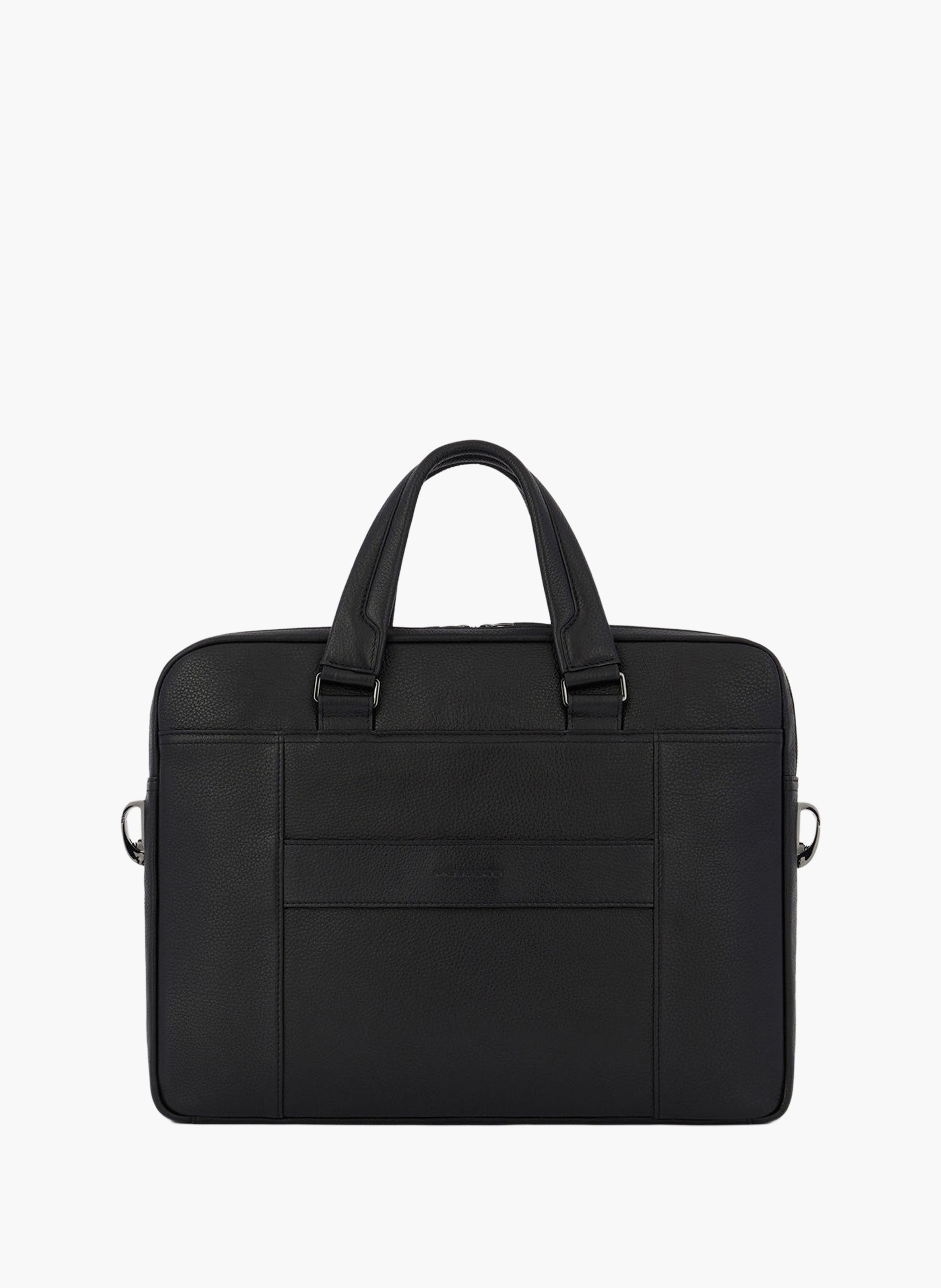 Laptop tas 15,6" met twee compartimenten PIQUADRO Zwart