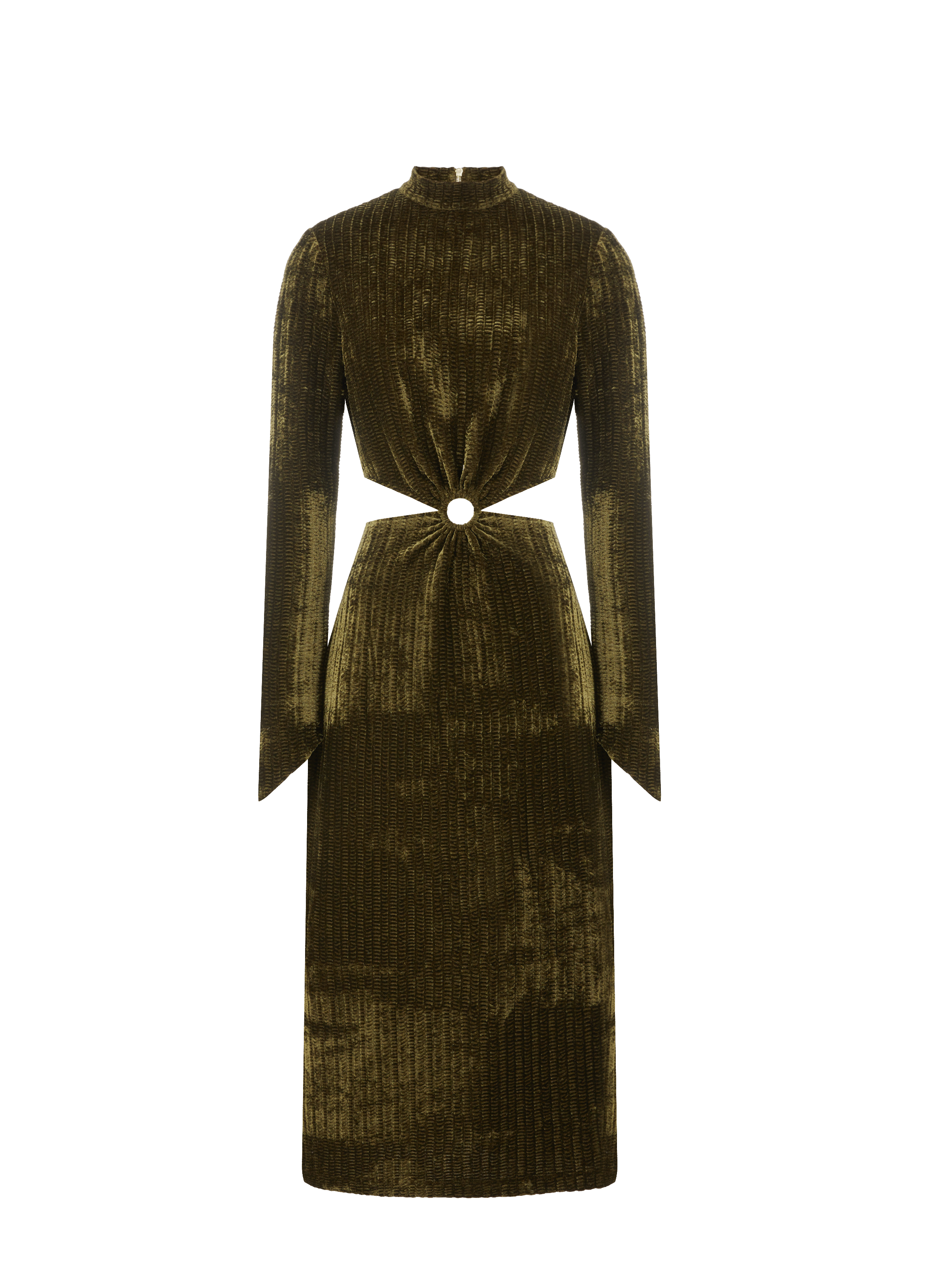 Robe Marguerite en velours côtelé