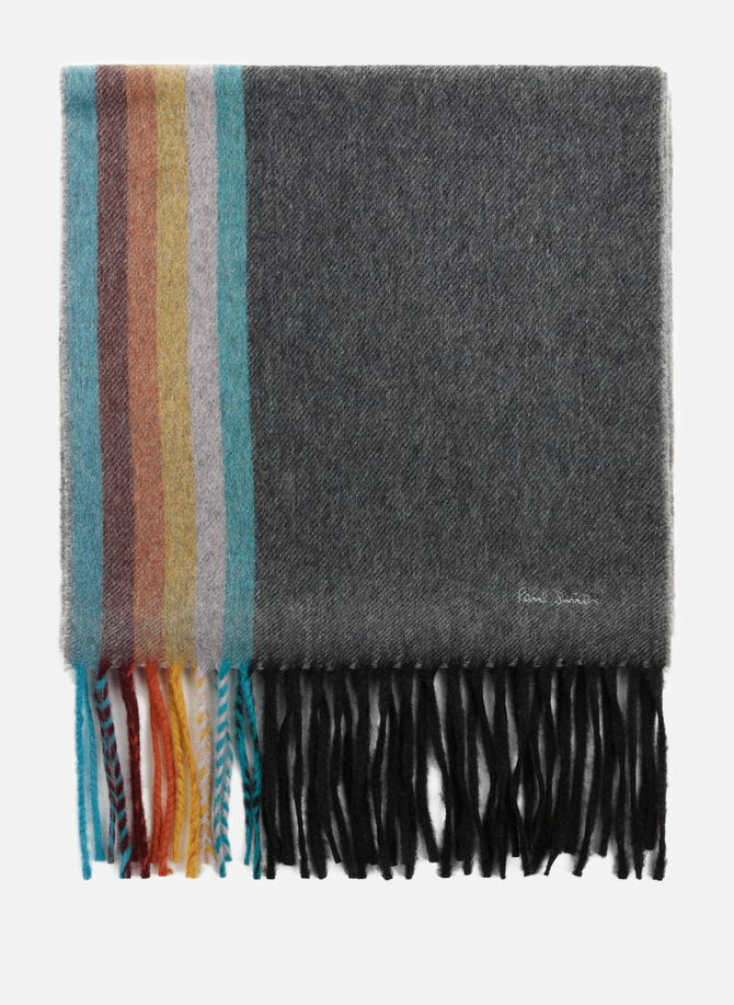PAUL SMITH striped cashmere scarf