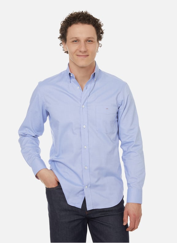 T-shirt gris col V à manches longues – Eden Park T-shirt gris col V à manches longues – Eden Park