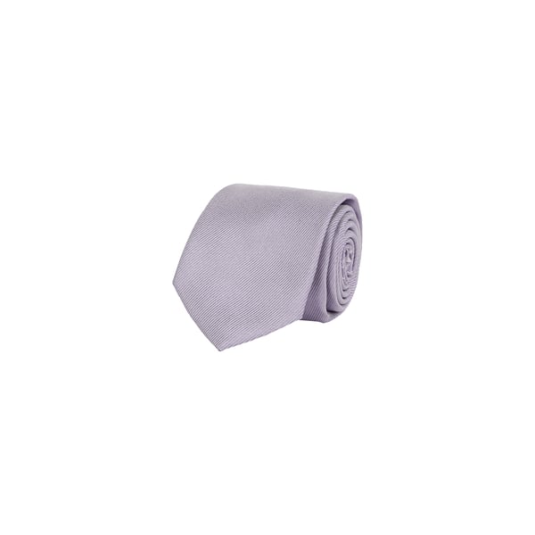 Cravate imprimé logo en soie