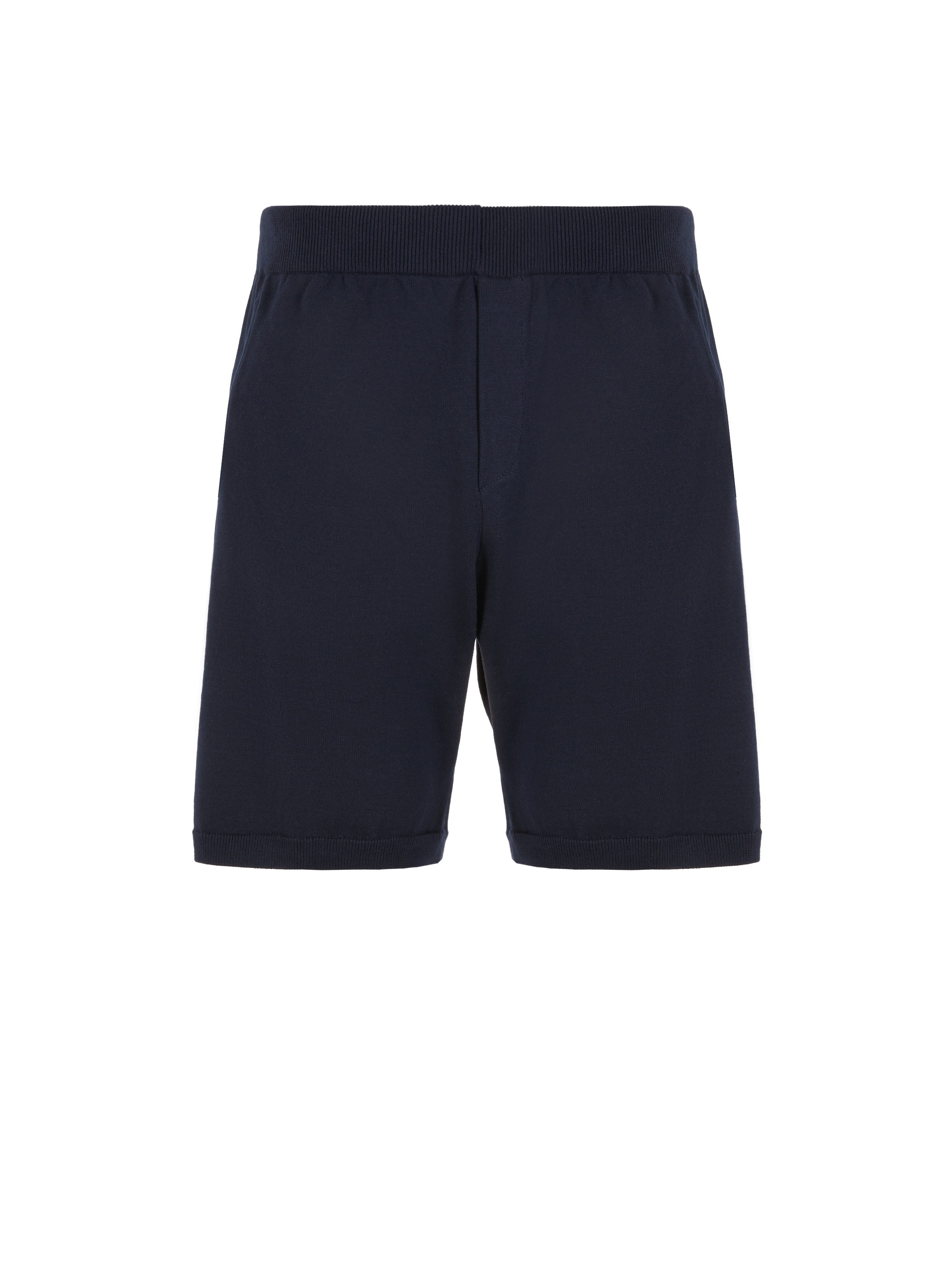 Short en coton AU PRINTEMPS PARIS Bleu