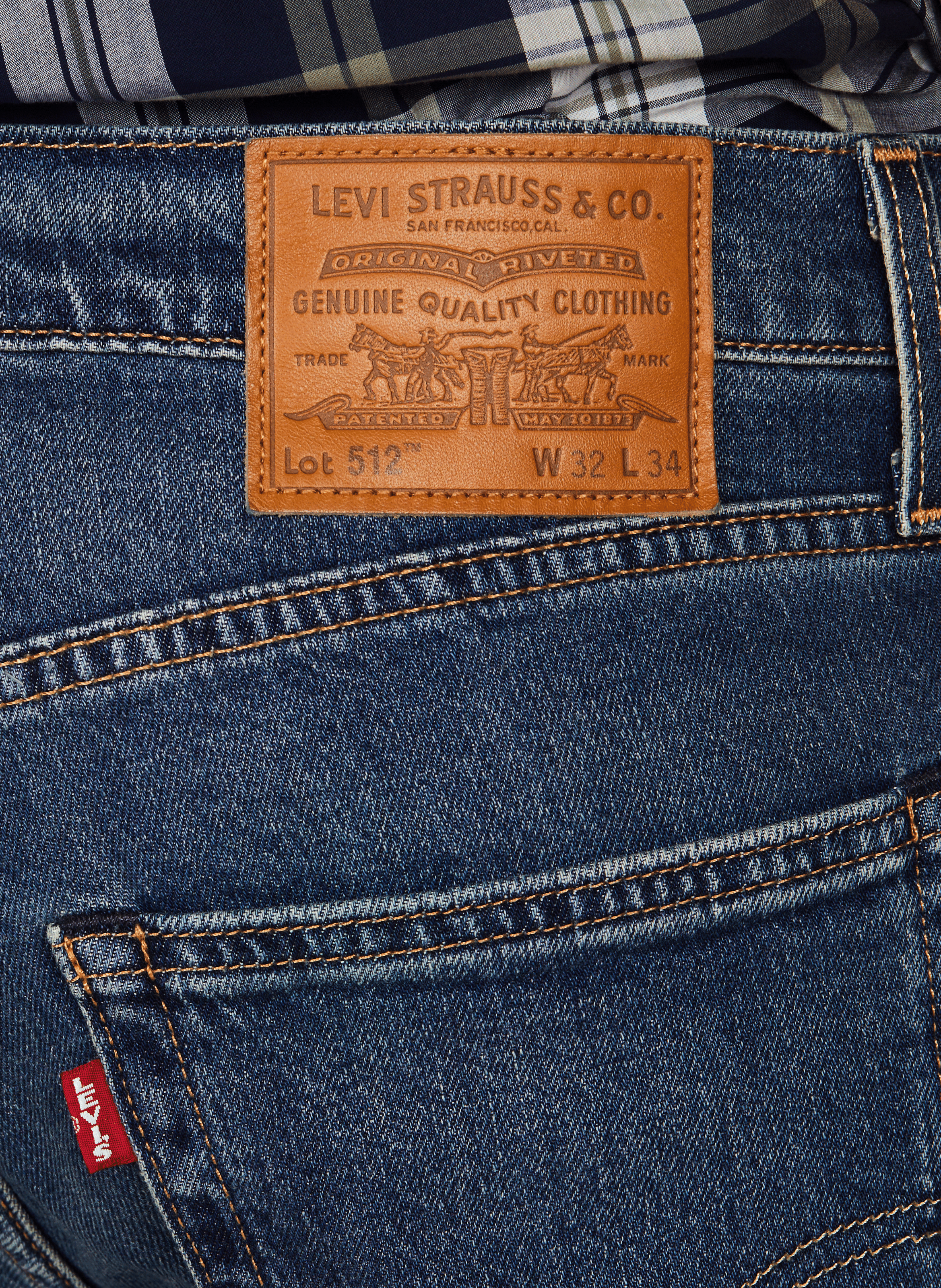 Slim 512 Taper Fit Jeans  Blue