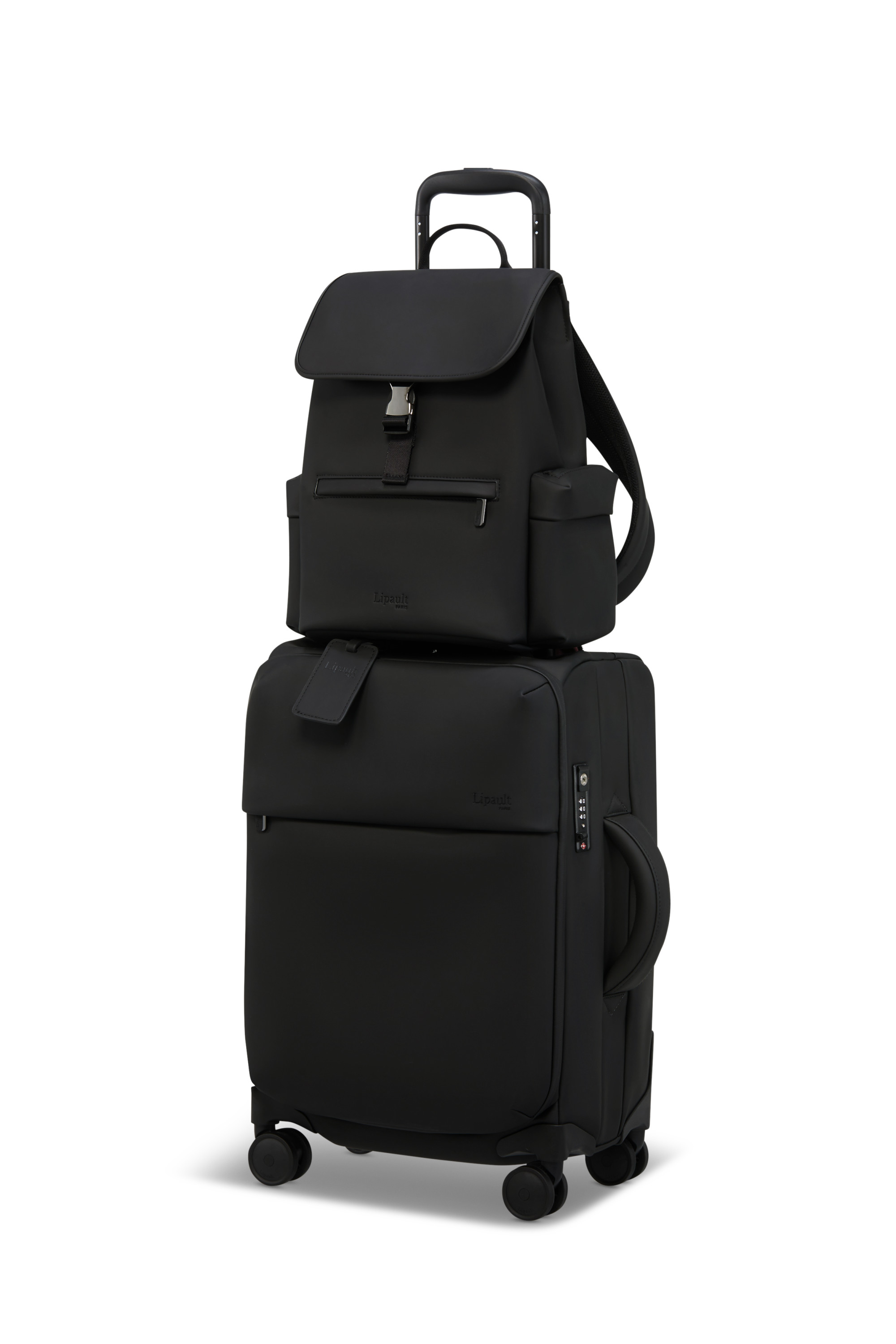 Lost in berlin sac à dos mini cargo LIPAULT PARIS Noir