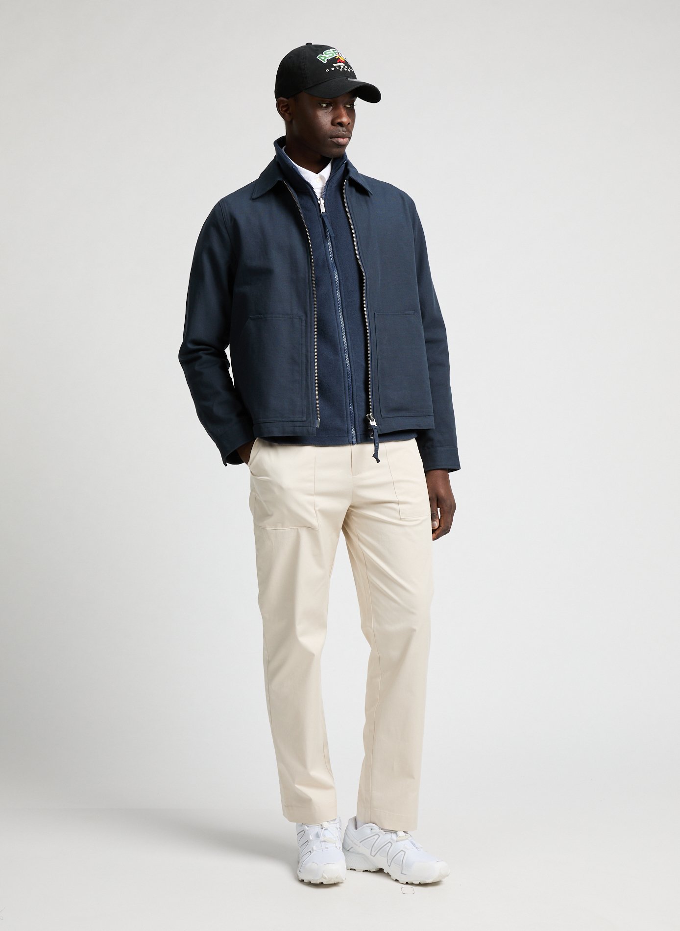 Blouson en coton AIGLE Bleu