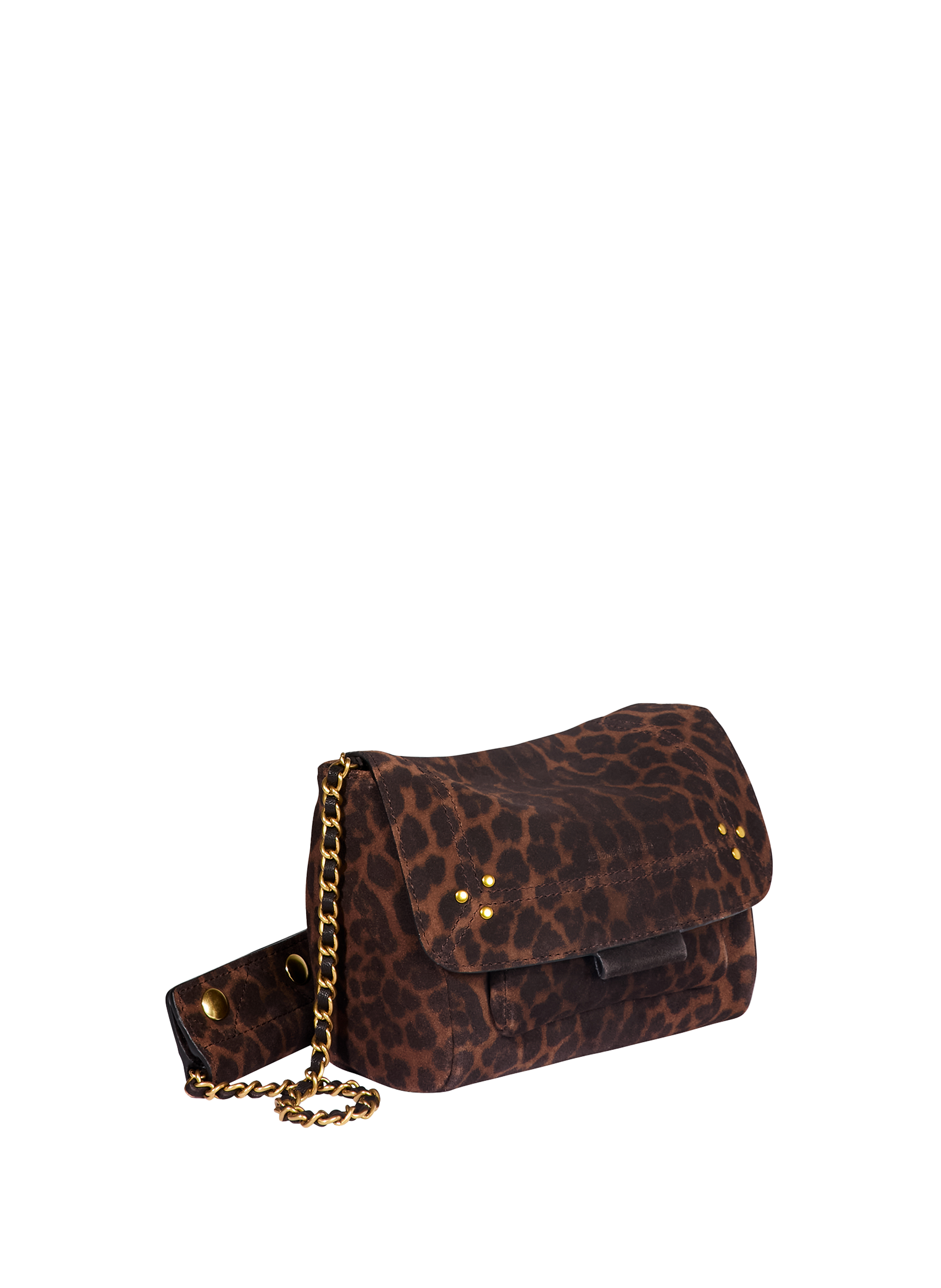 Sac à bandoulière Lulu S en croûte de cuir JÉRÔME DREYFUSS Multicolore