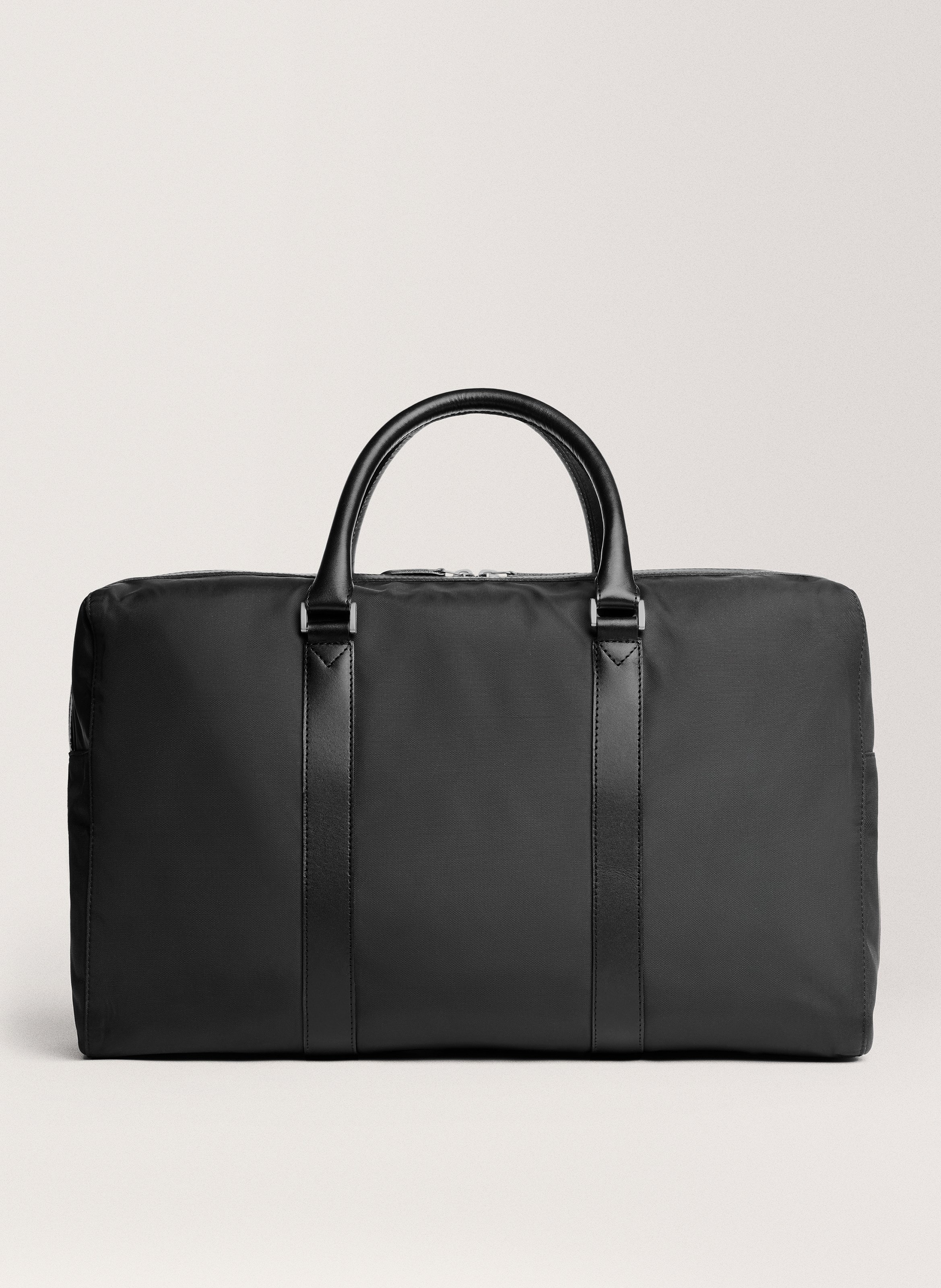Sac de week-end 'compact weekender' en nylon CARL FRIEDRIK Noir
