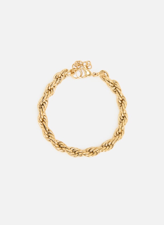 Bracelet torsadé Doré by AU PRINTEMPS PARIS AU PRINTEMPS PARIS Bracelet torsadé Doré