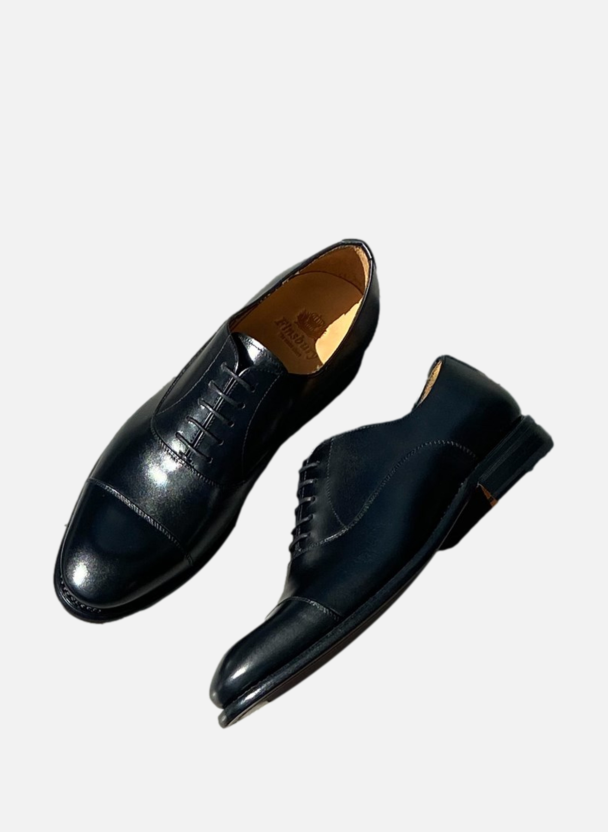 Richelieu cuir oxford FINSBURY Noir
