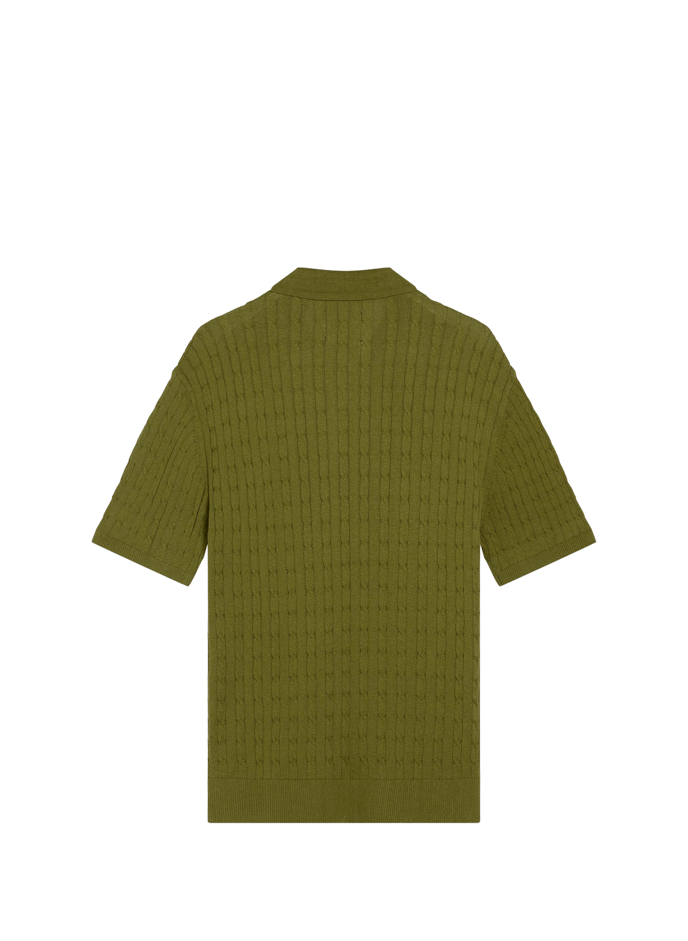 Striped polo in blended cotton DOCKERS Khaki