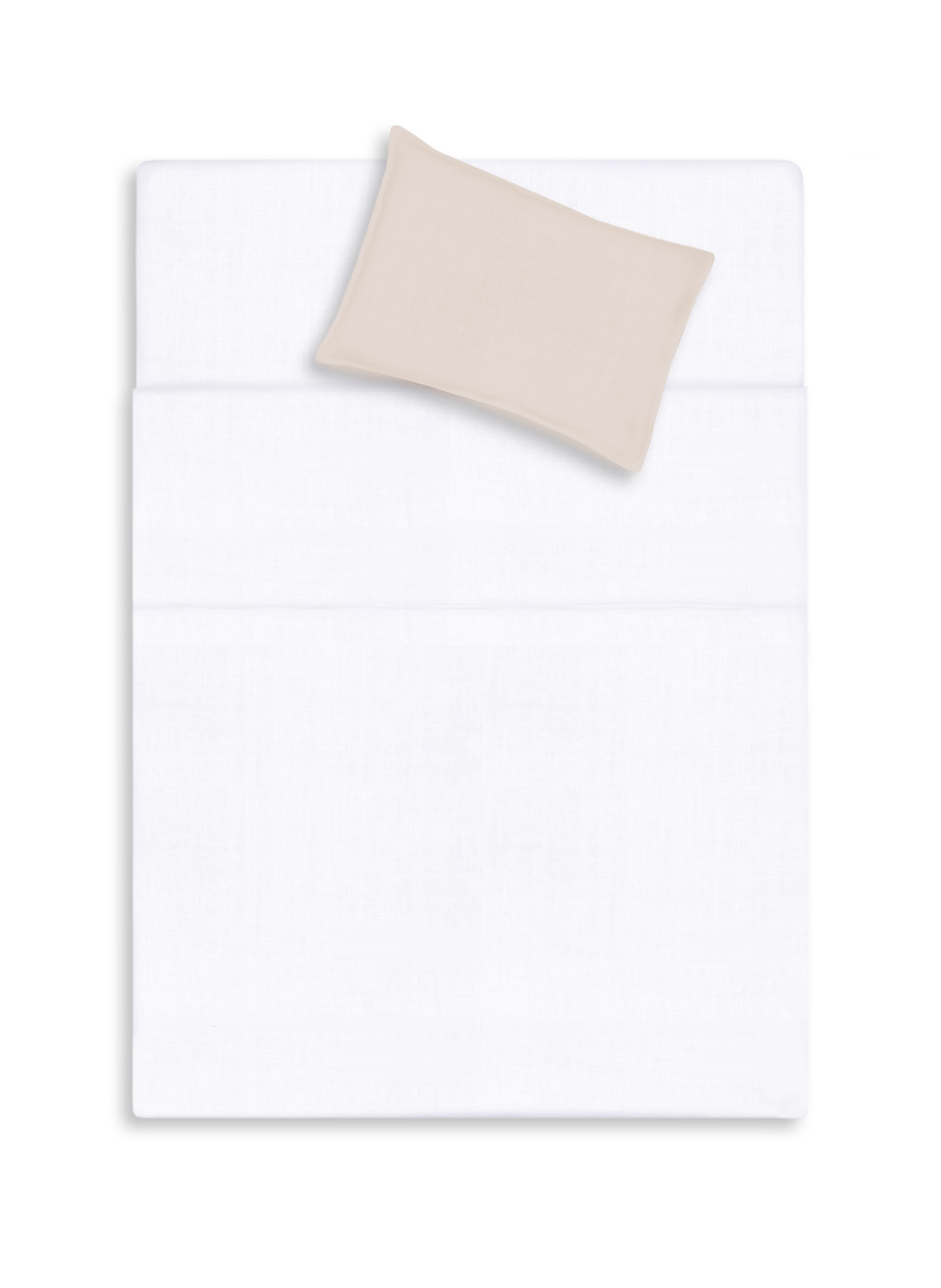 Pillowcase AU PRINTEMPS PARIS Beige