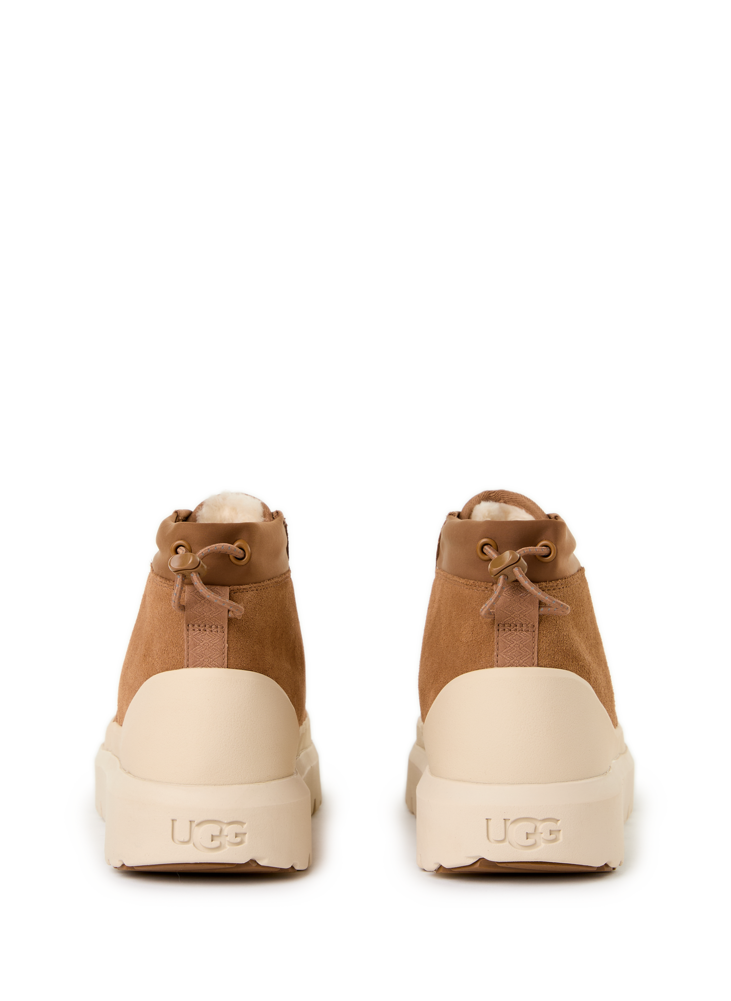 Ankle boots with silver tips UGG Brown