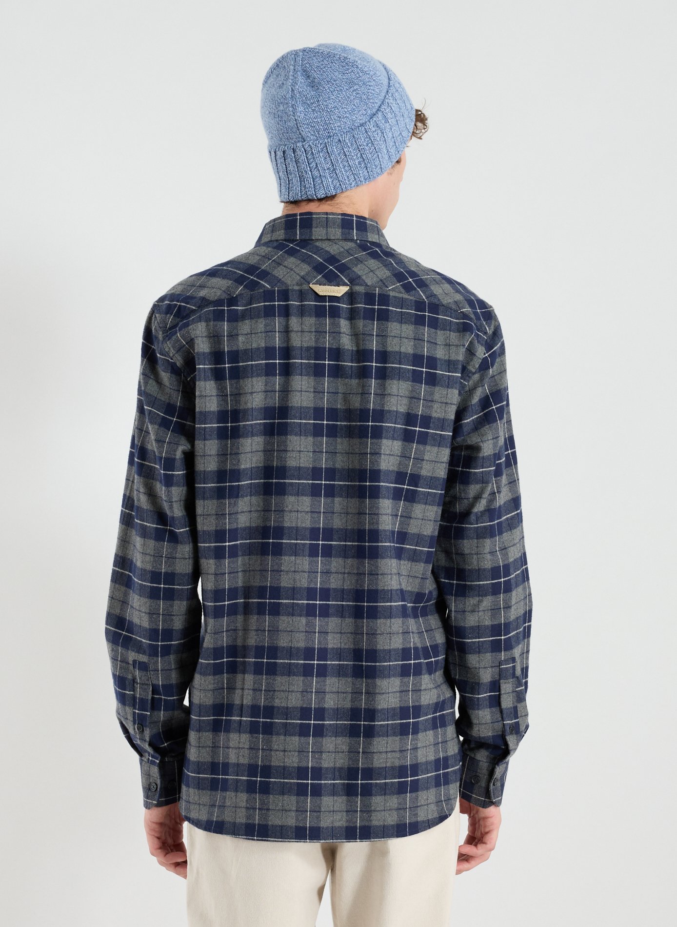 Chemise à carreaux en coton WOOLRICH Multicolore