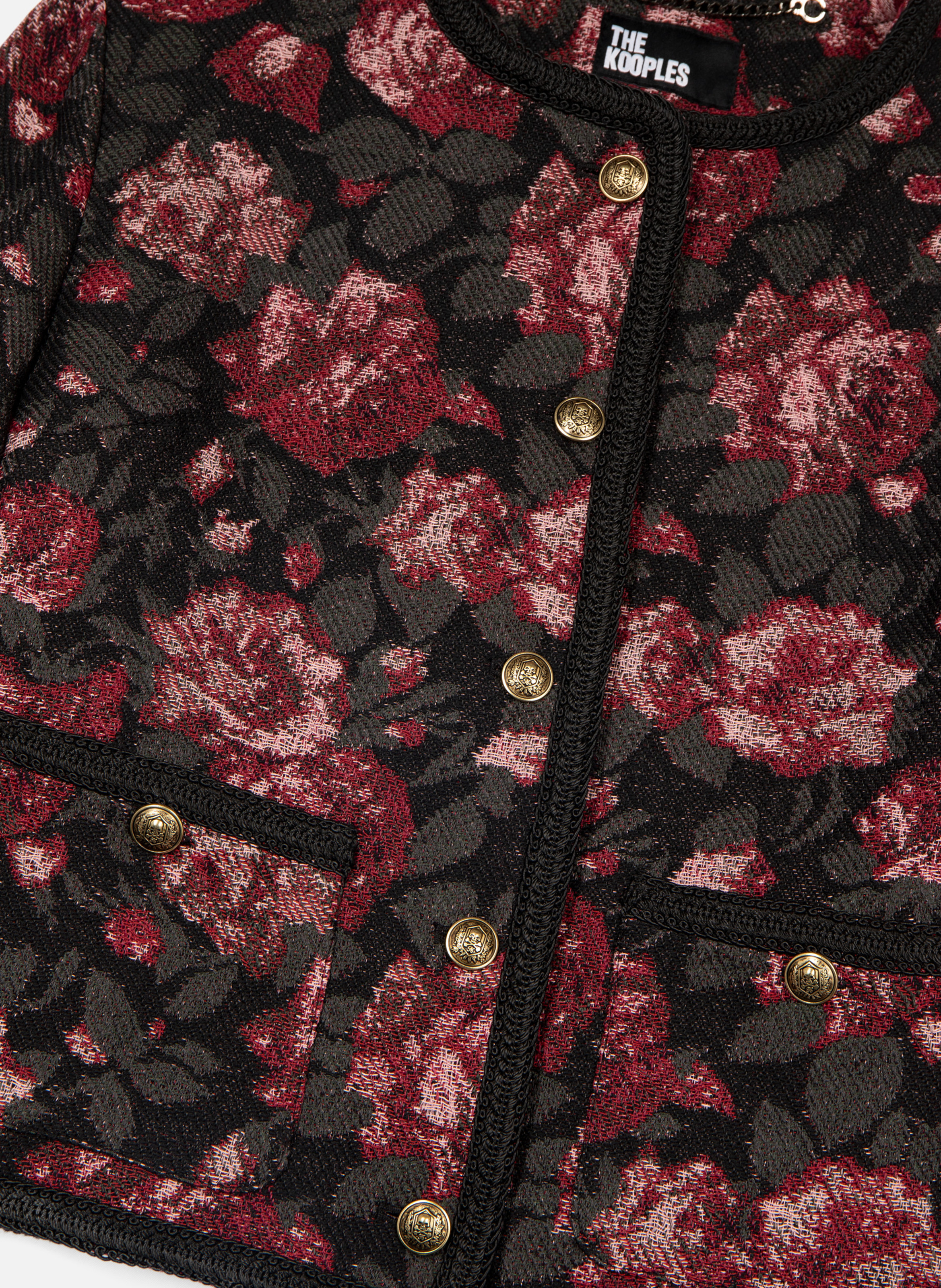 Veste en jacquard THE KOOPLES Noir