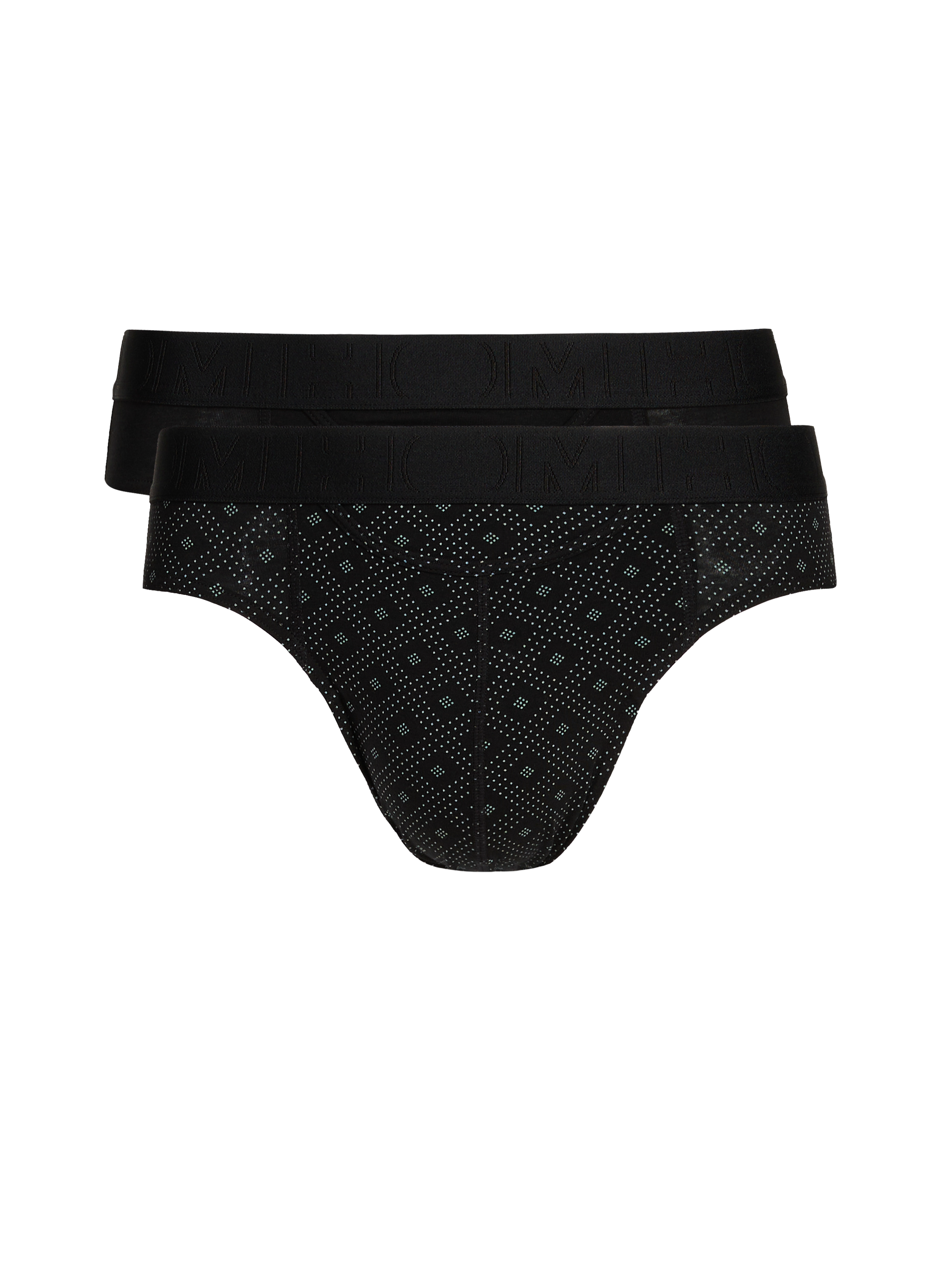 HOM Patterned Boxer Shorts Black
