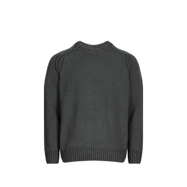 Pull col rond en laine mélangée