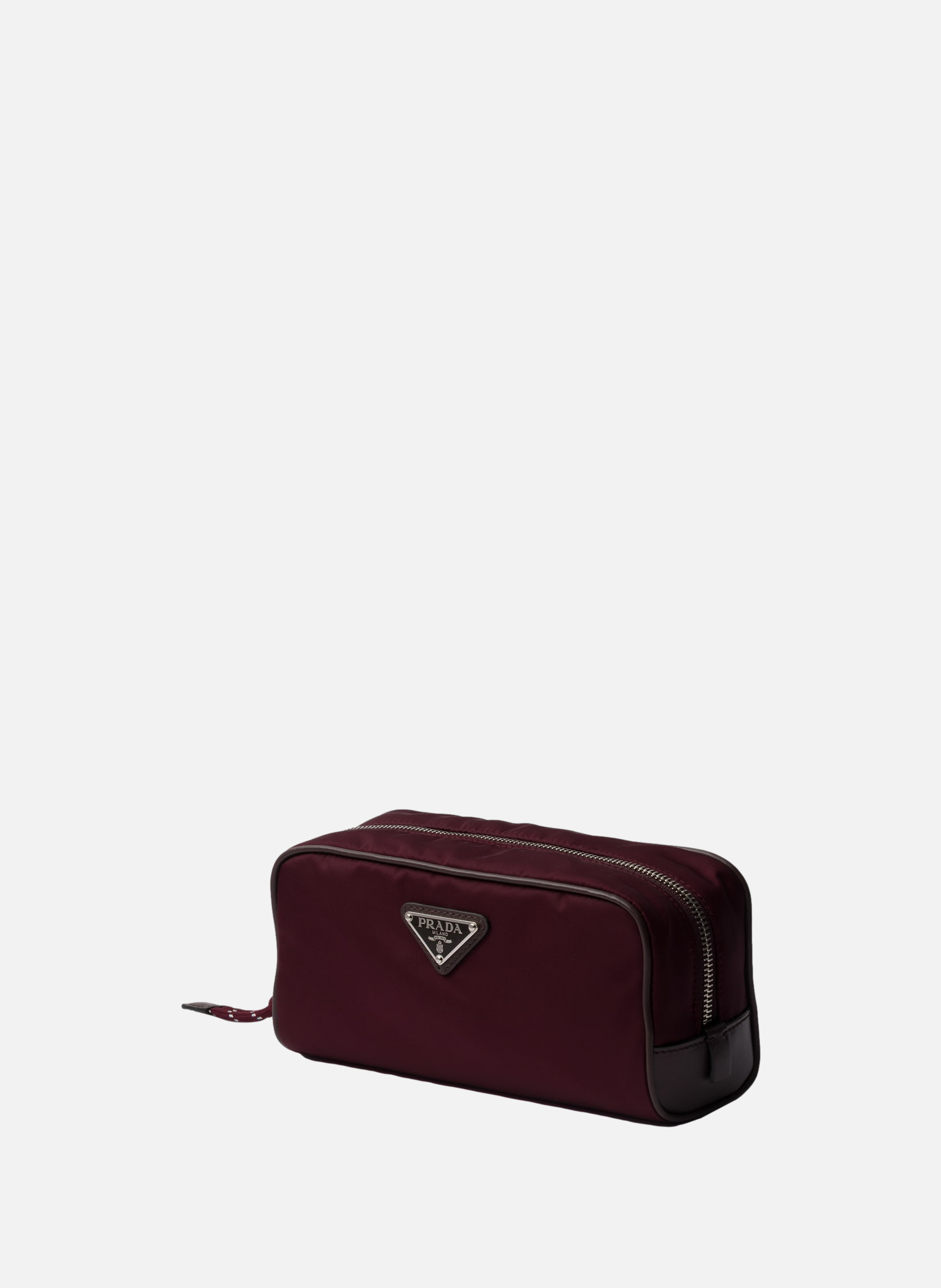Pochette prada speedrock en re-nylon et cuir PRADA Rouge