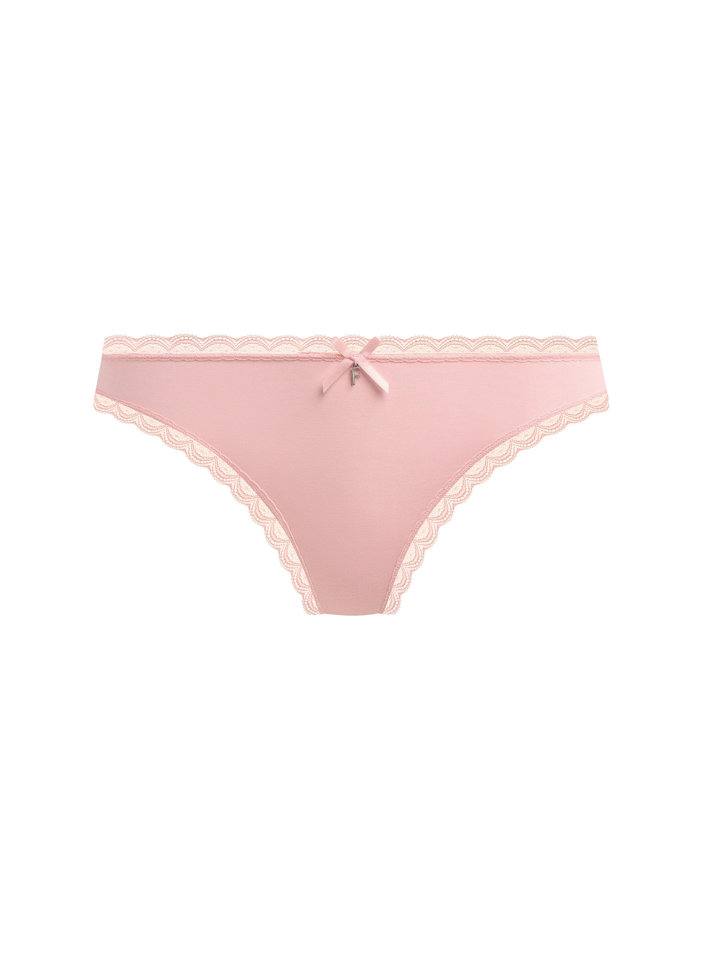 String Freya Flirt à dentelle FREYA Rose